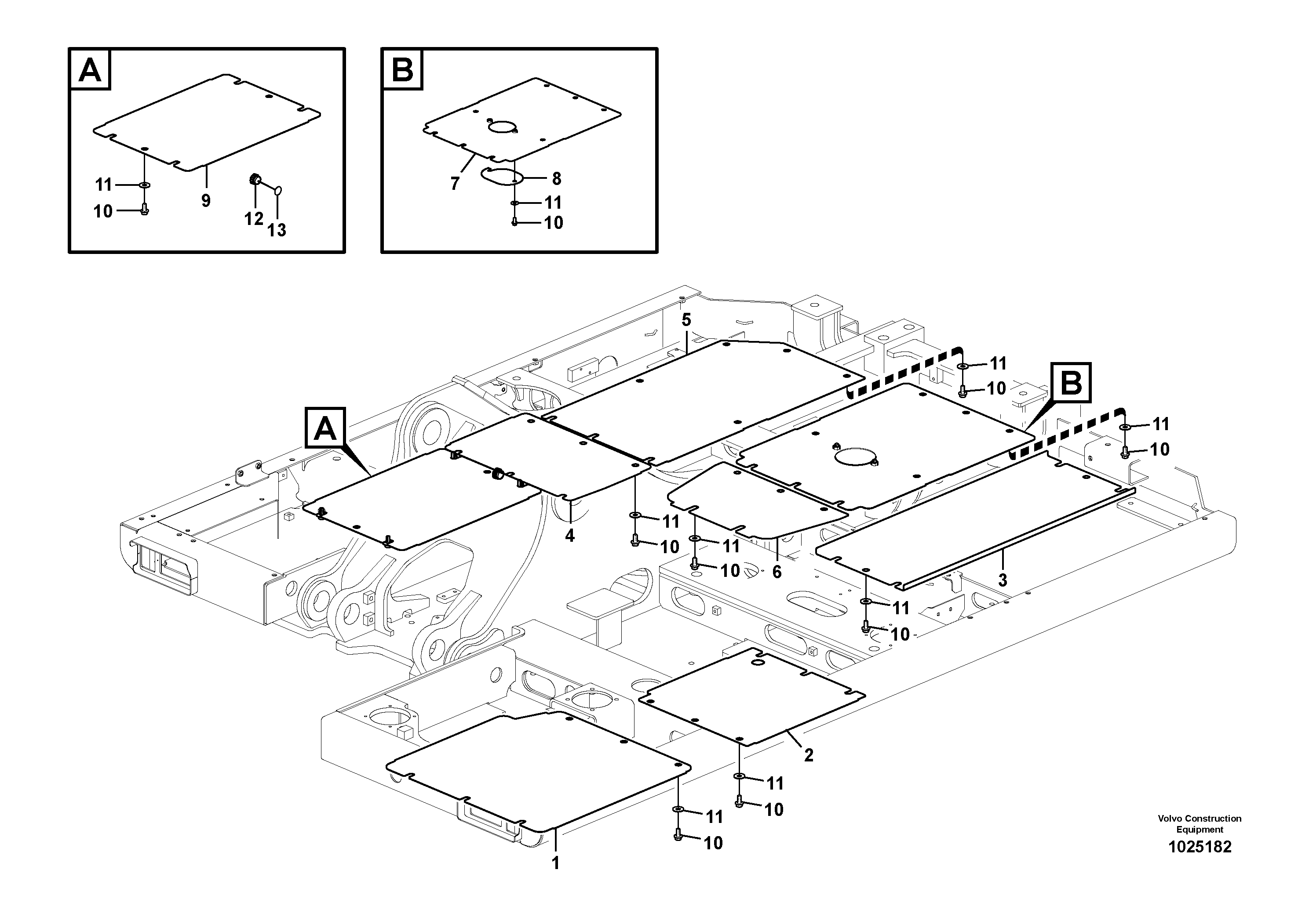 Rec.housing VOE14387983 VOLVO