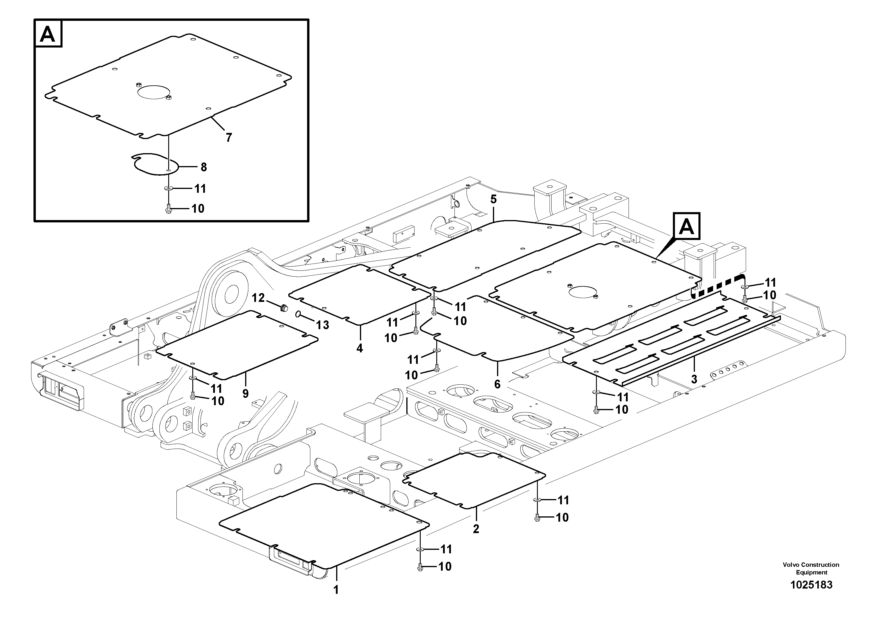 Rec.housing VOE14385331 VOLVO