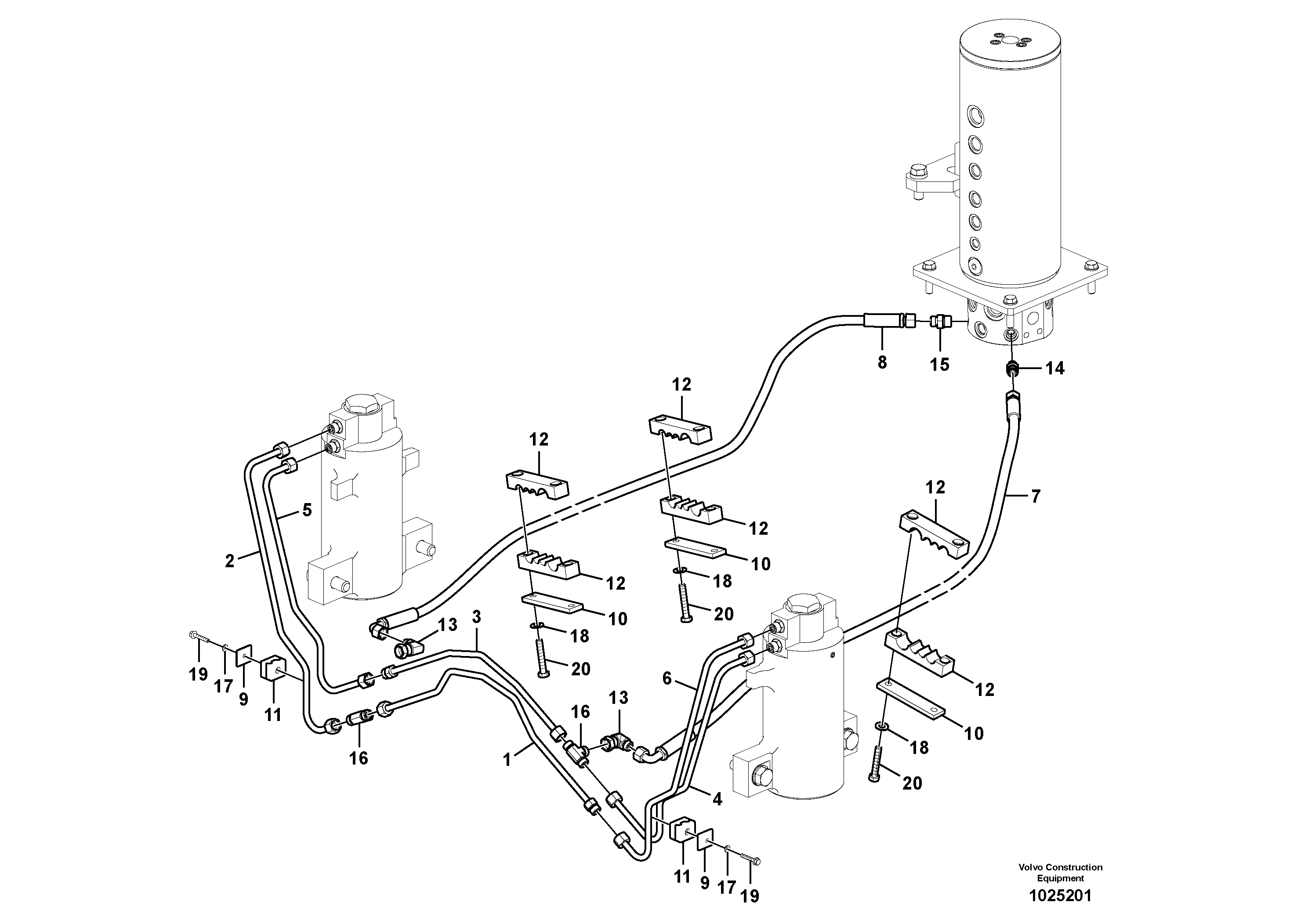Fuel miser valve VOE14386263 VOLVO