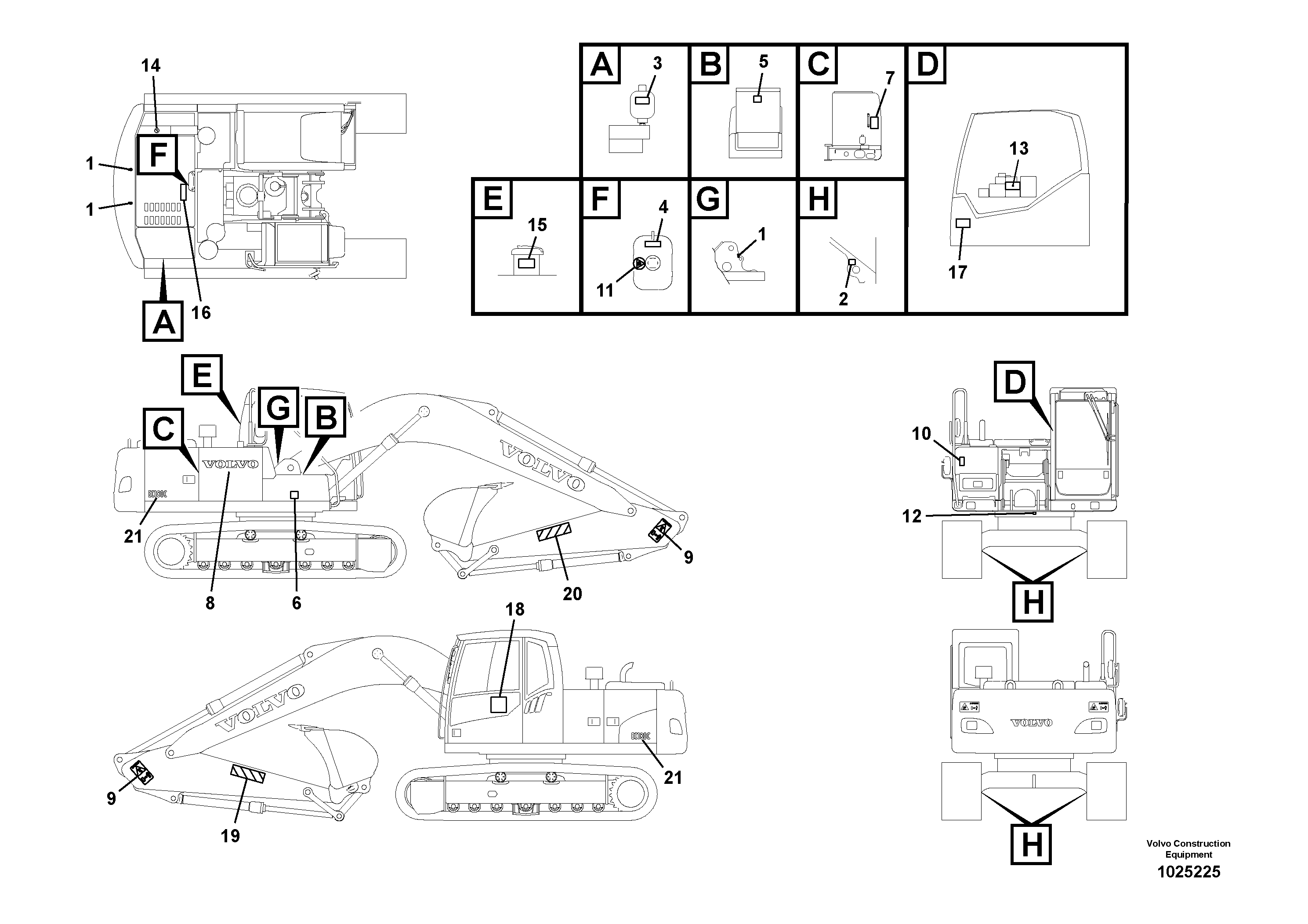 Cylinder Block VOE14560797 VOLVO