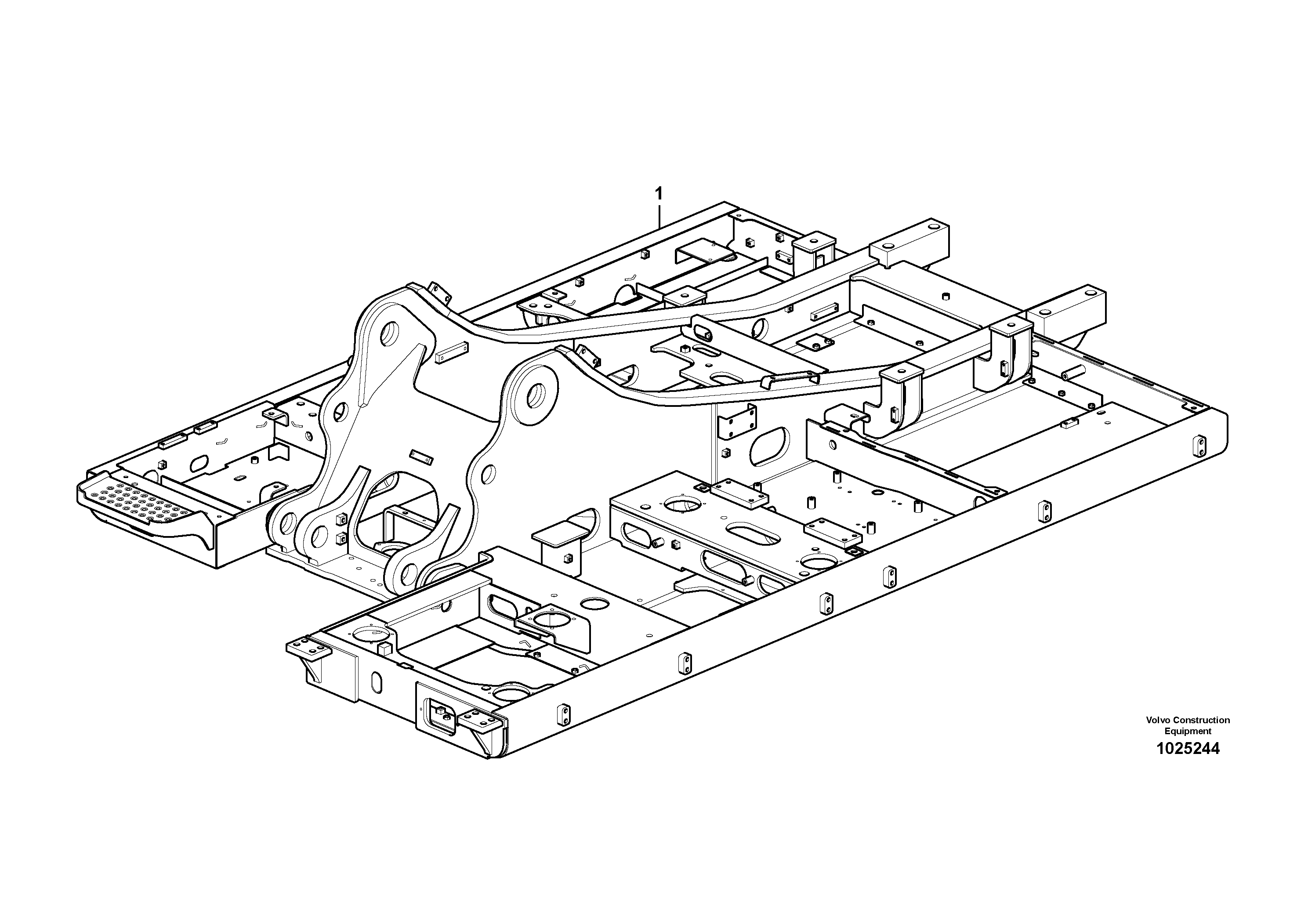 Frame VOE14608416 VOLVO