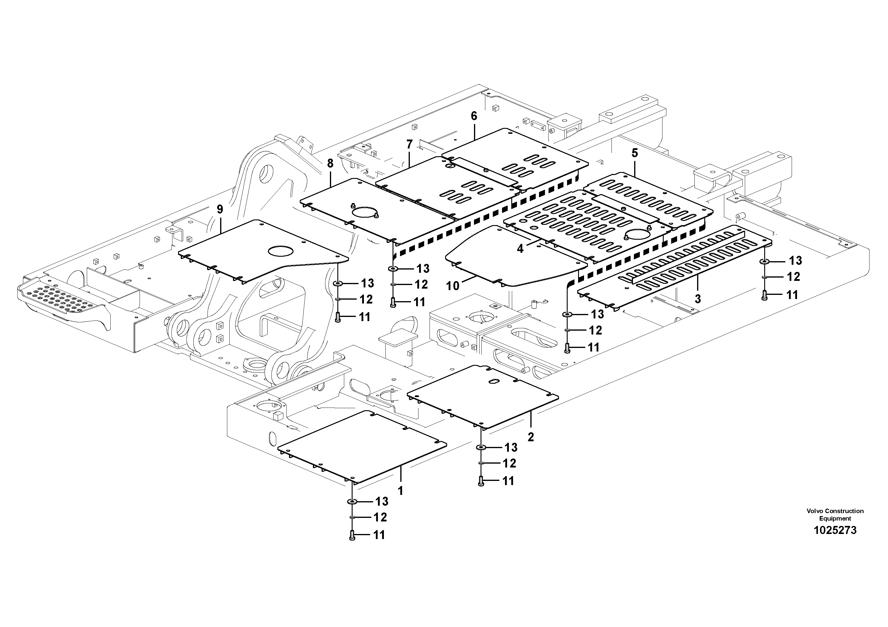Маслоотражающее кольцо VOE14564304 VOLVO