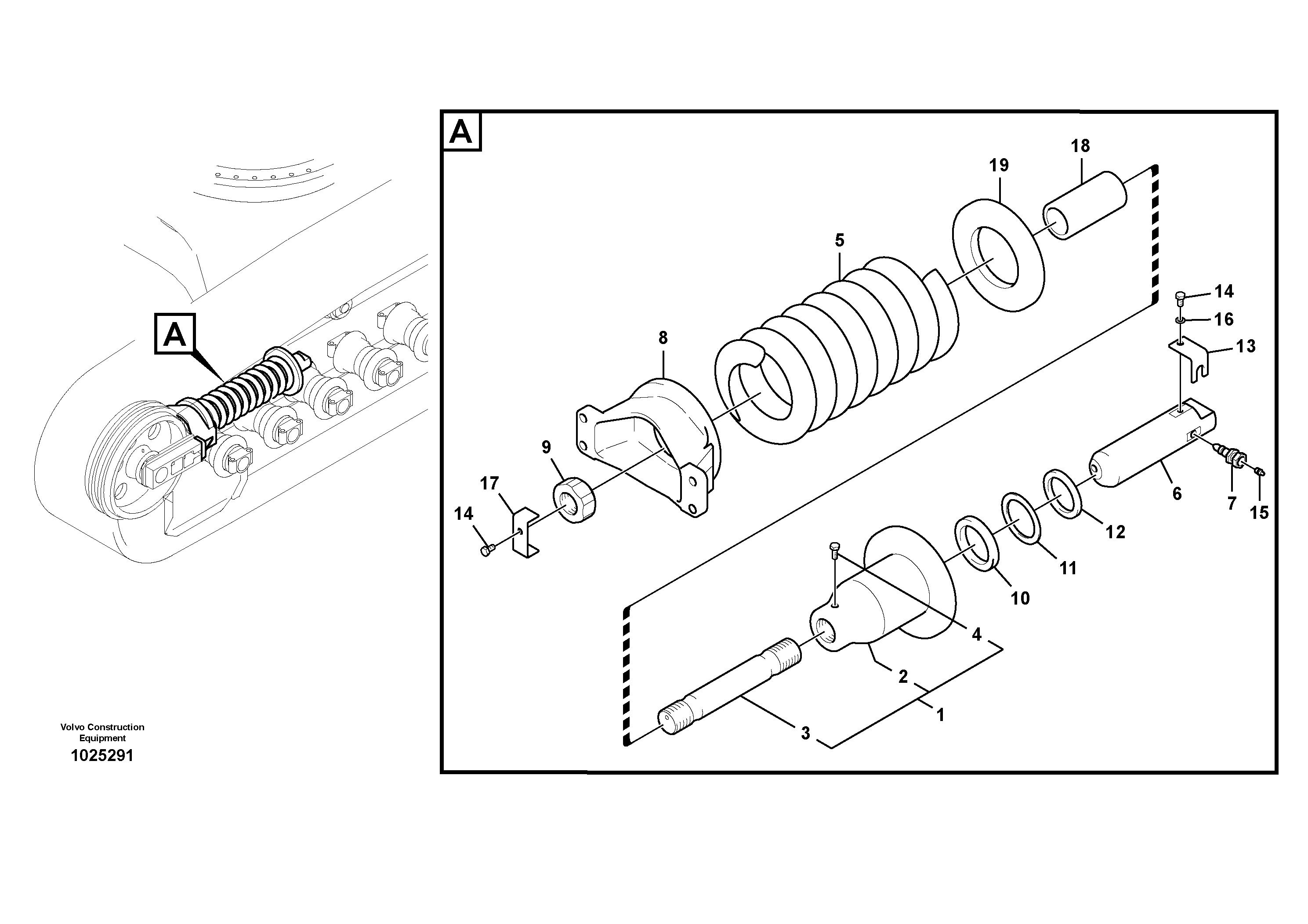 Digging Arm VOE14600439 VOLVO