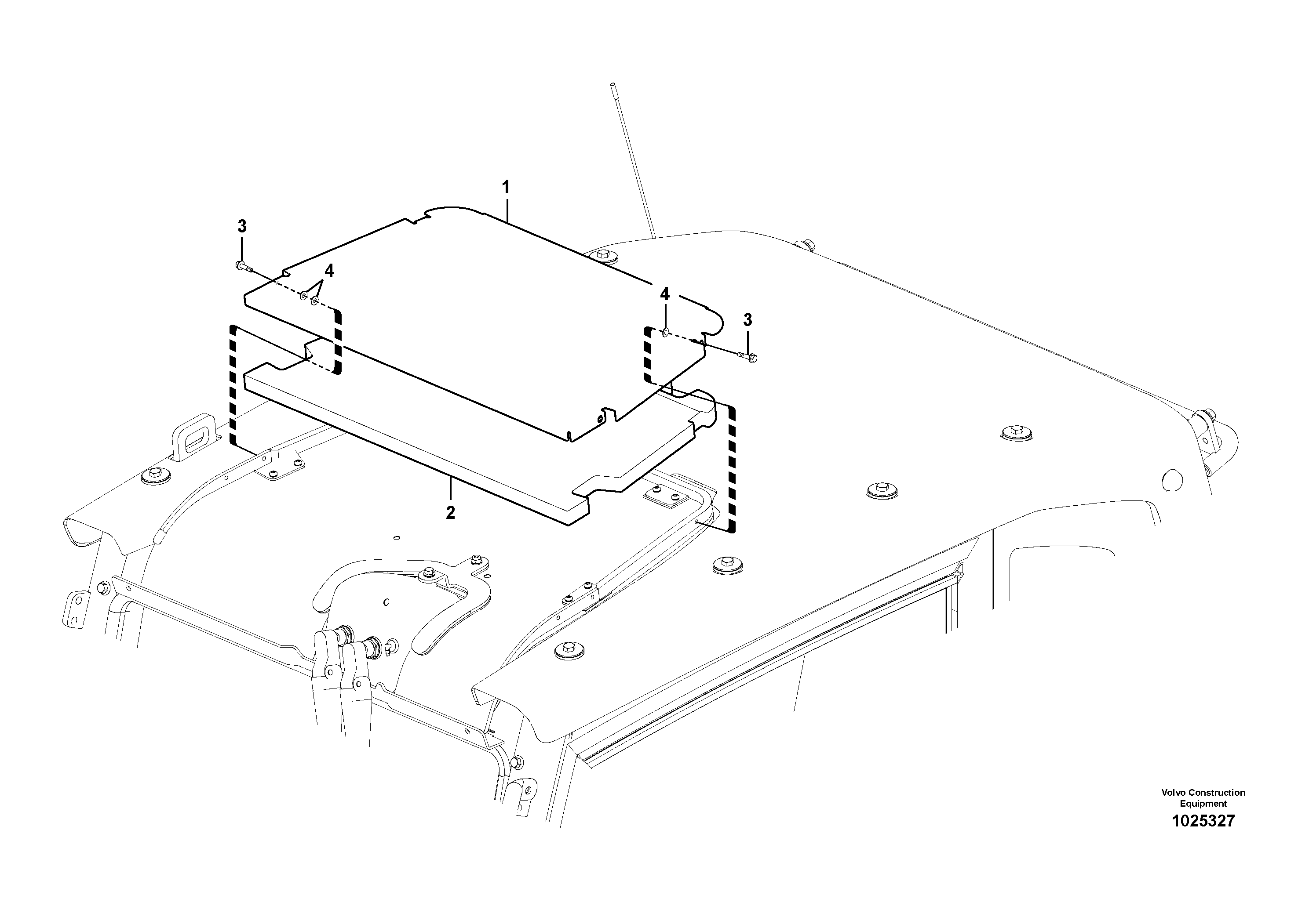 Support,front VOE11205992 VOLVO