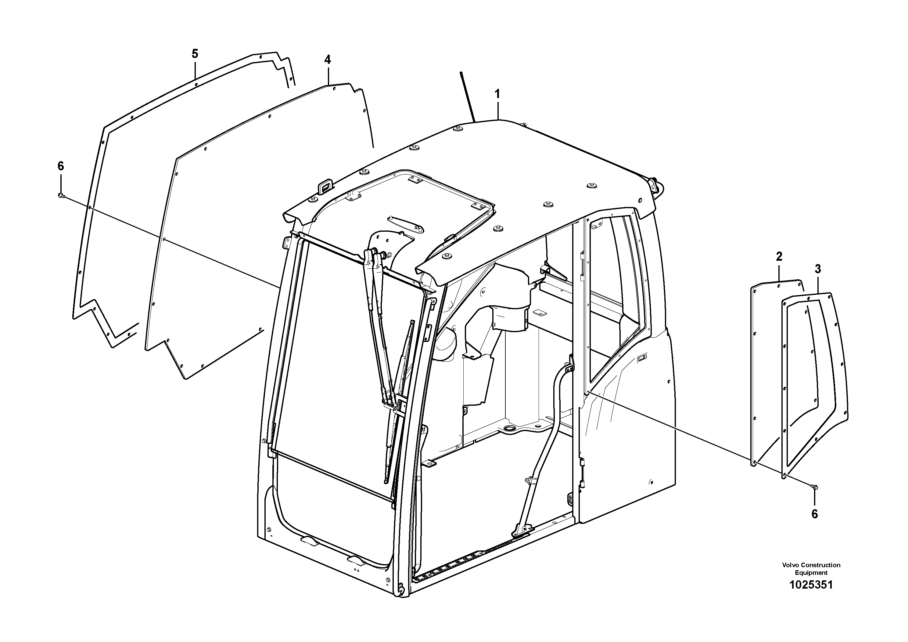 Cab Body VOE14579879 VOLVO