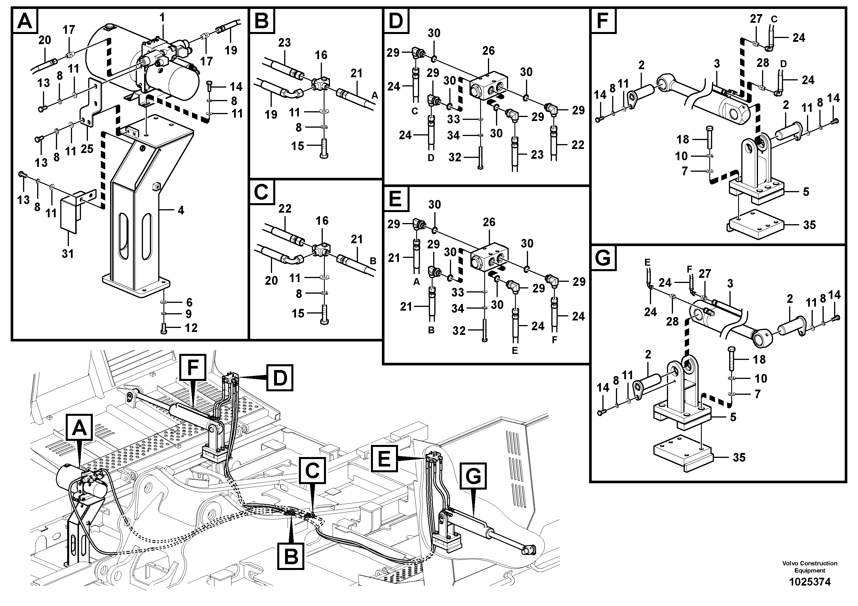 Timing gear casing VOE936866 VOLVO