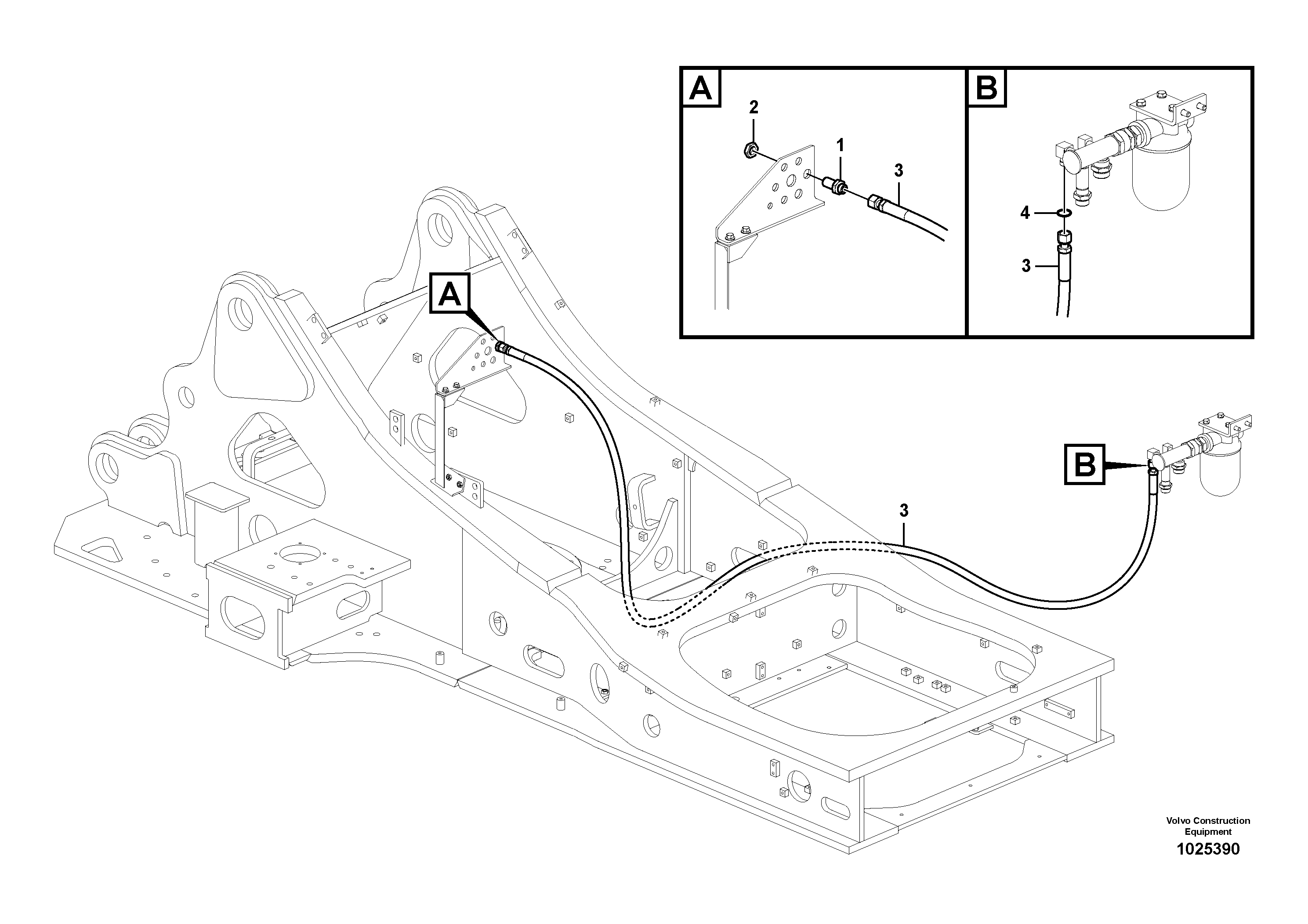 Timing gear casing VOE937746 VOLVO