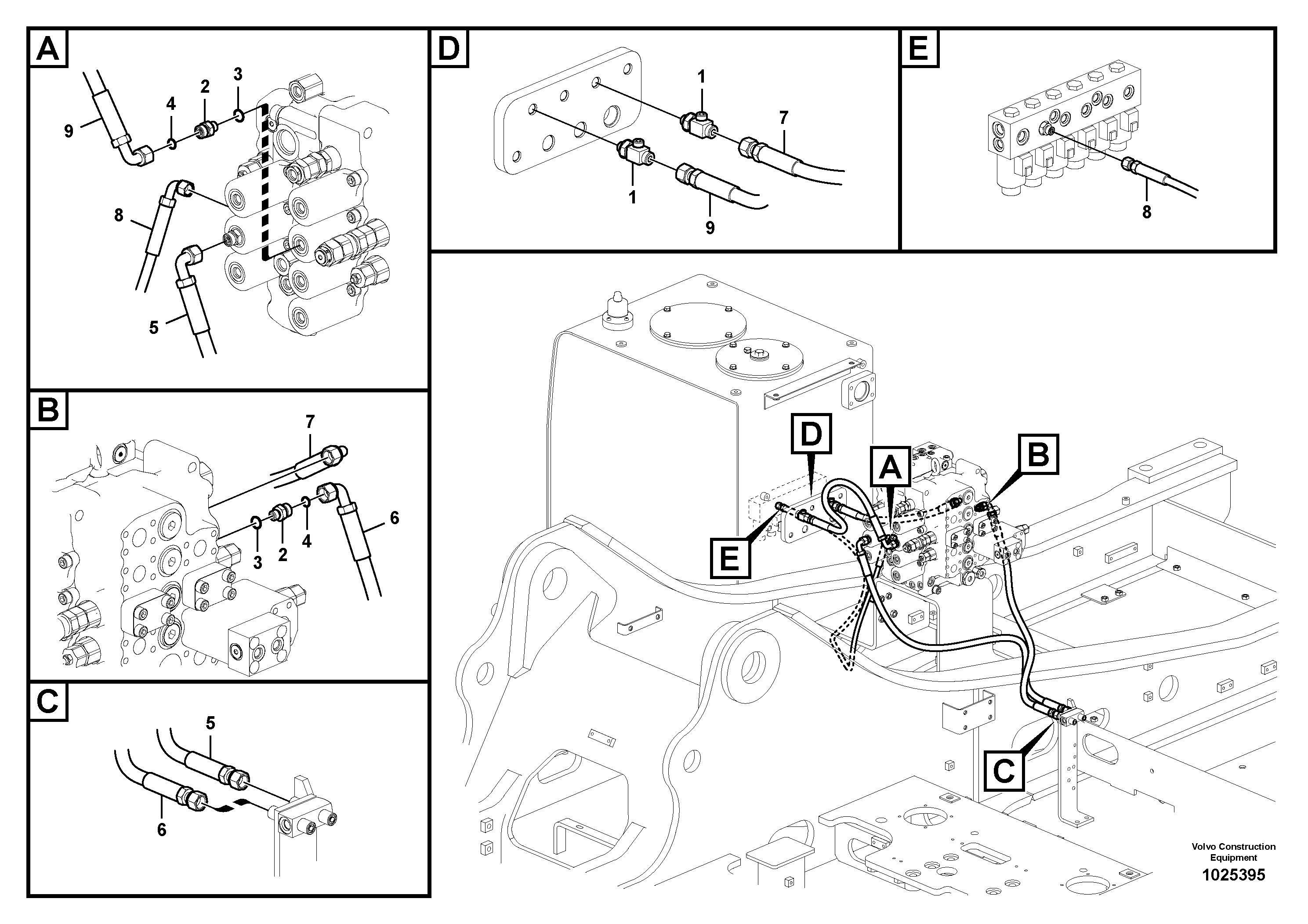 Timing gear casing VOE938308 VOLVO