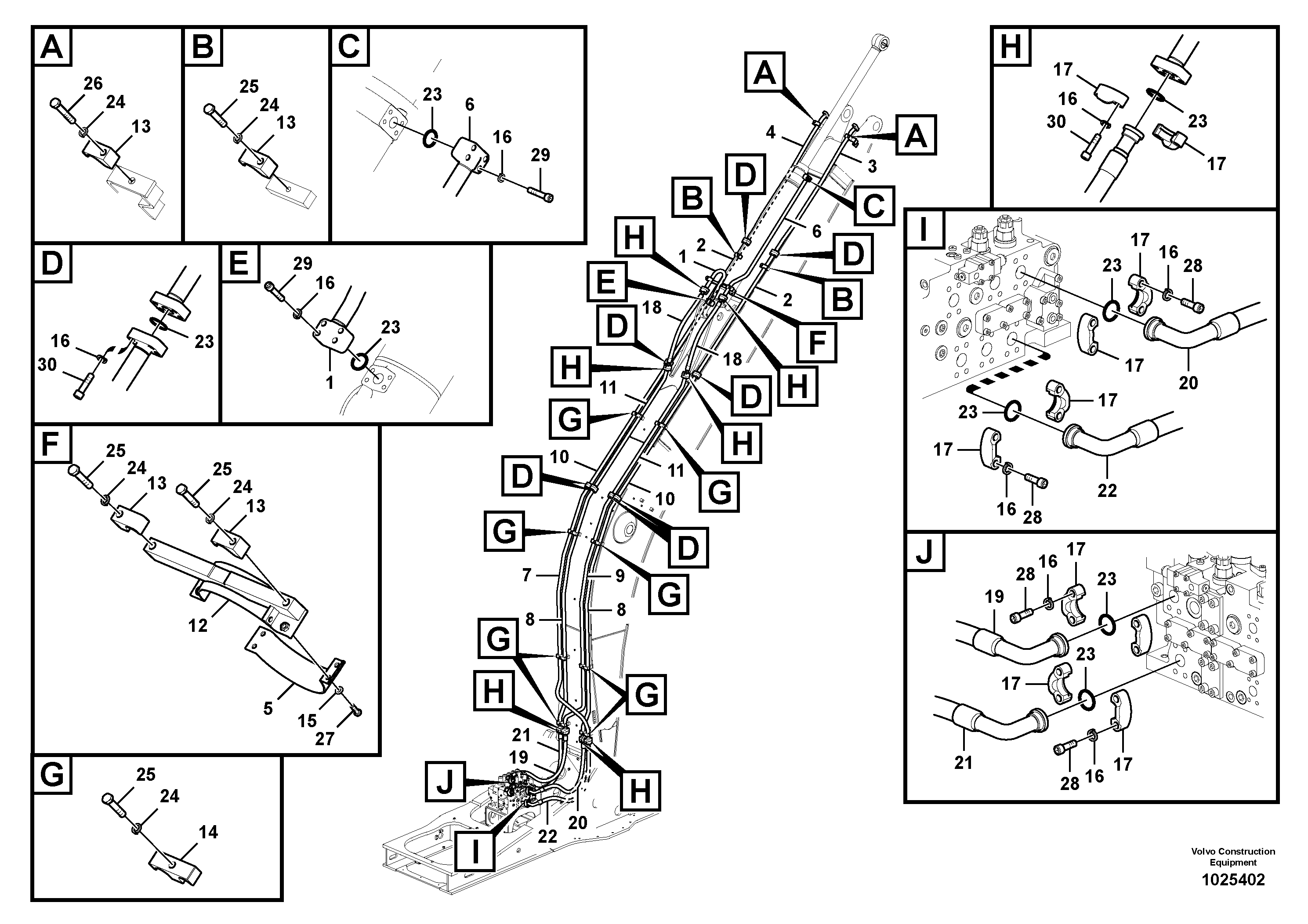 Pipe VOE14548205 VOLVO