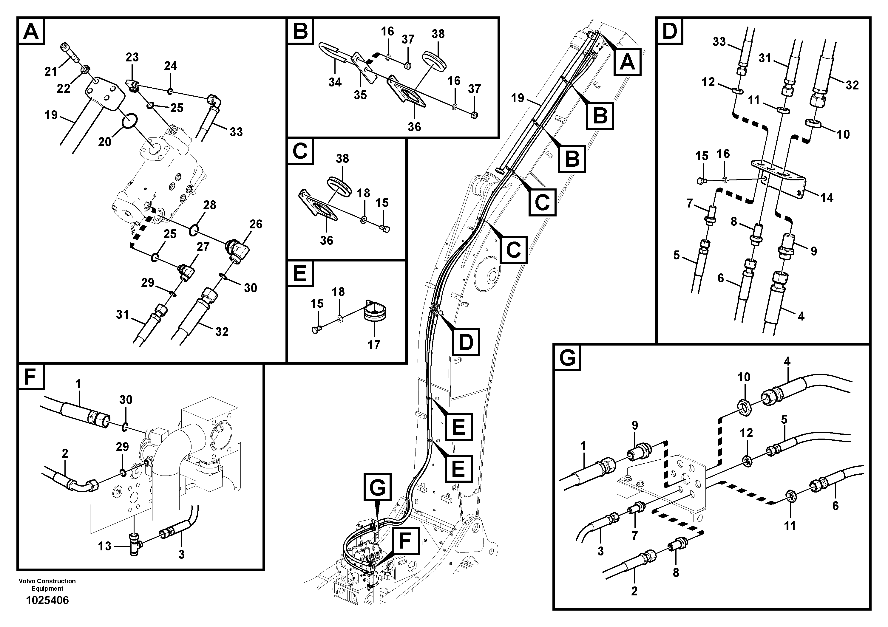 Timing gear casing VOE937565 VOLVO