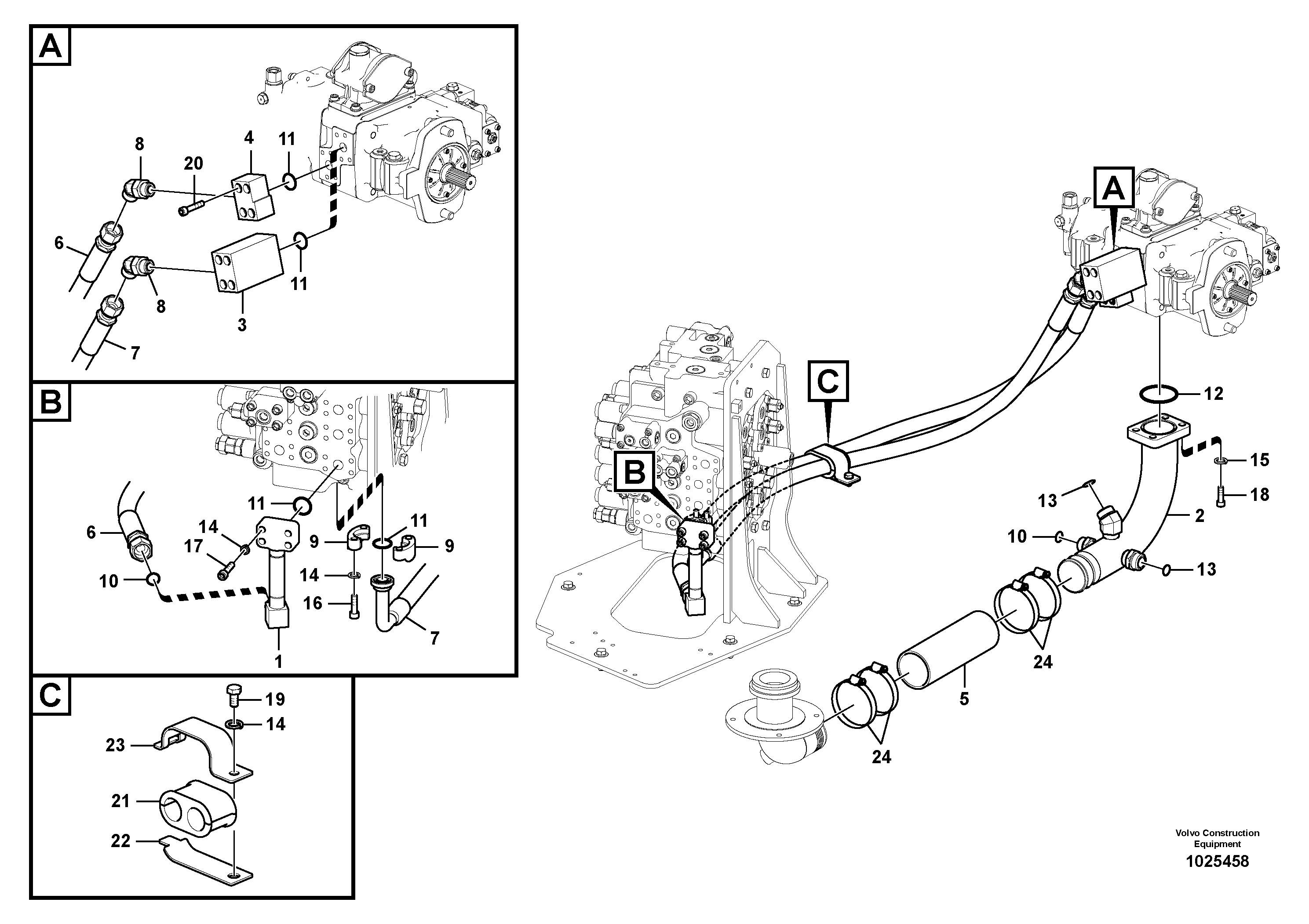 Water pump ger RM/VOE935544 VOLVO
