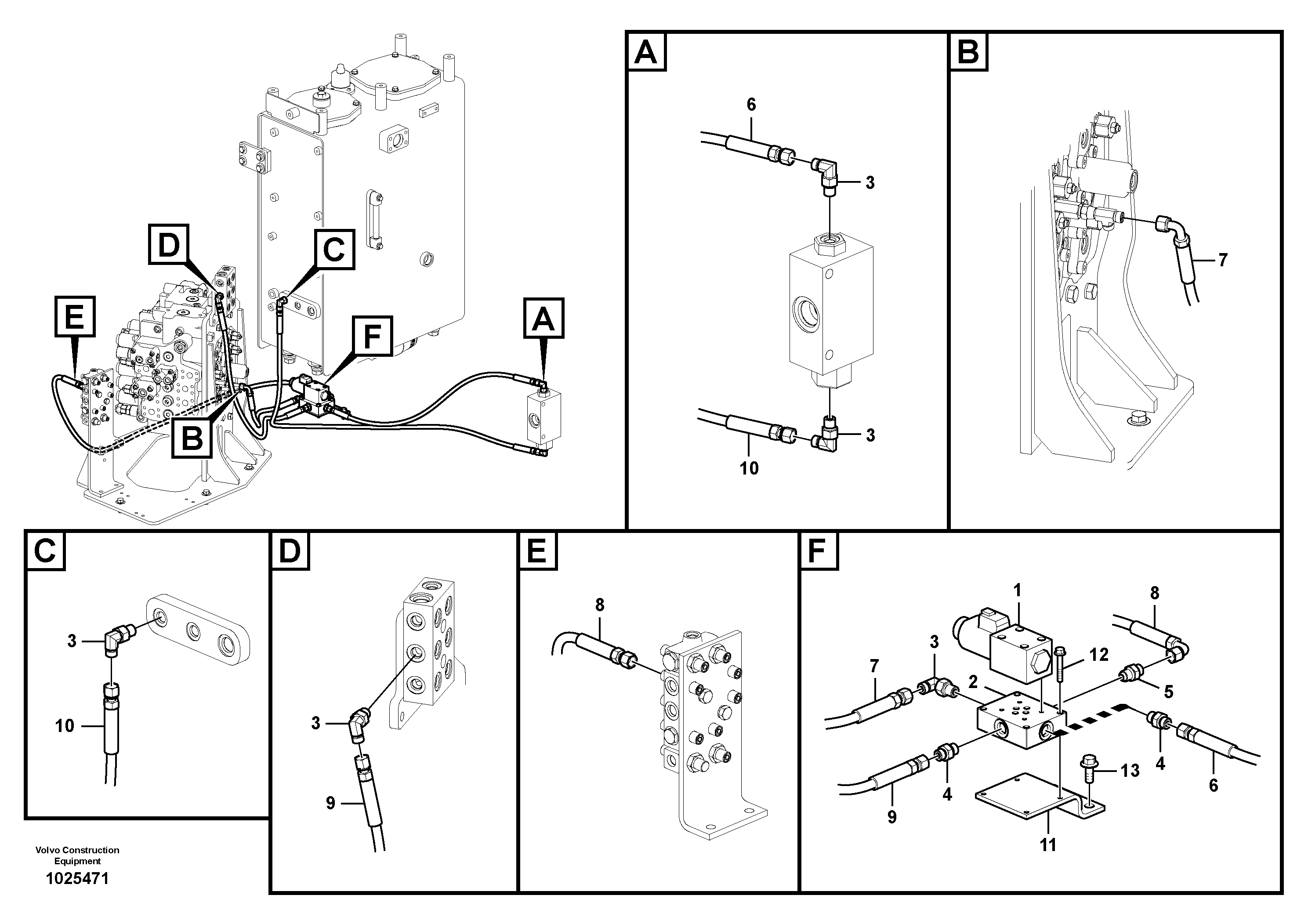 Seat frame VOE14550563 VOLVO