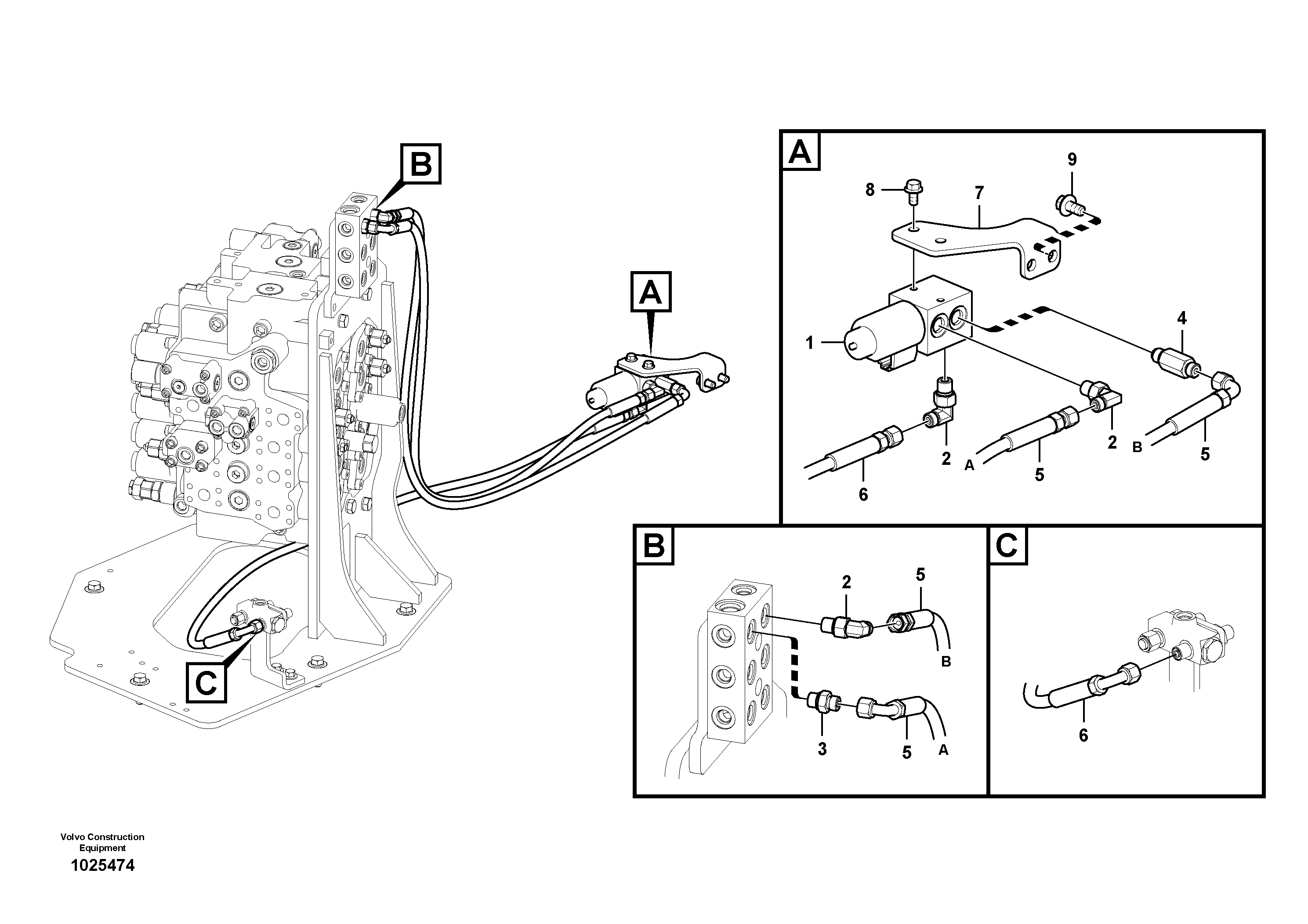 Seat frame VOE14570366 VOLVO