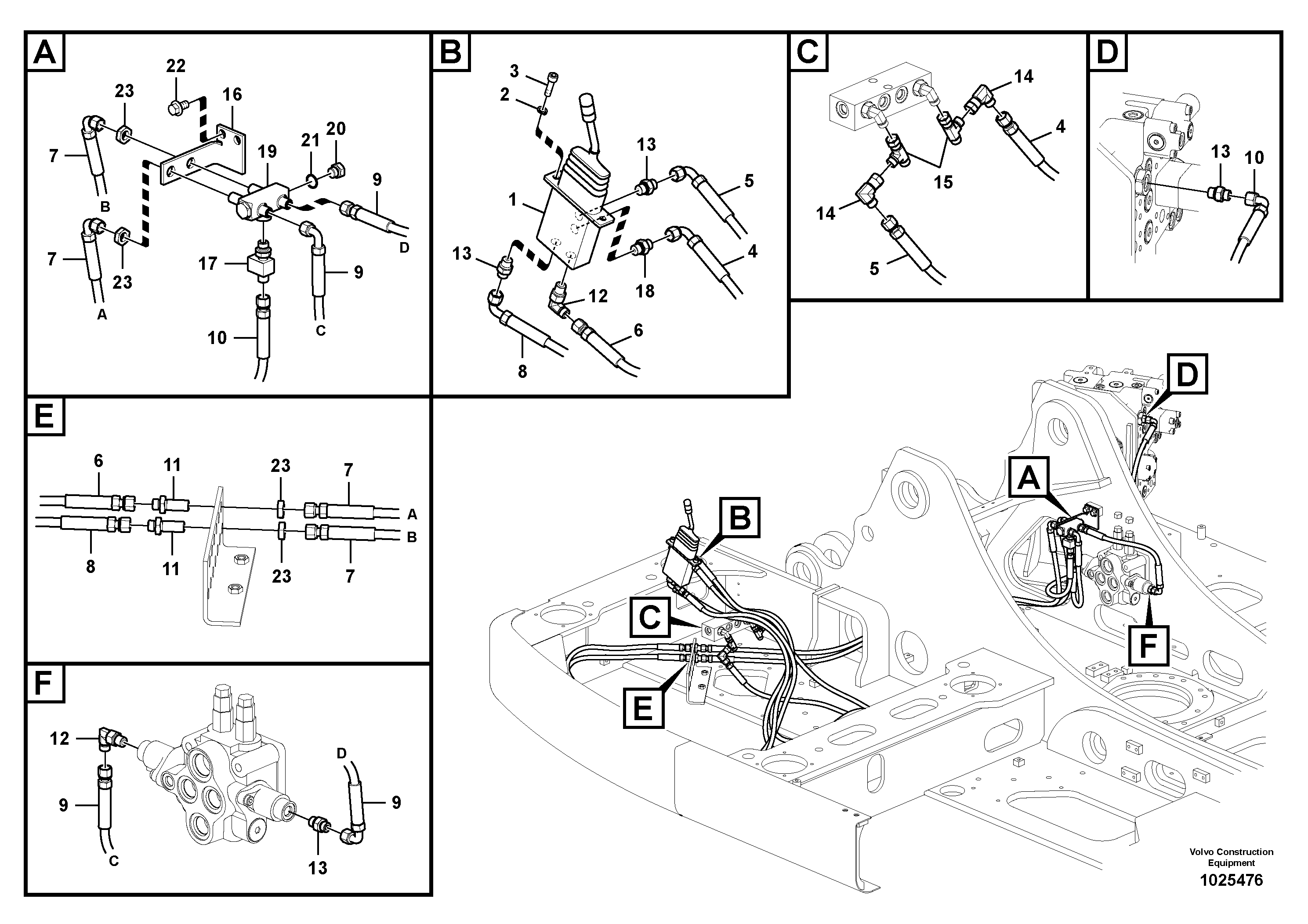 Timing gear casing VOE936826 VOLVO
