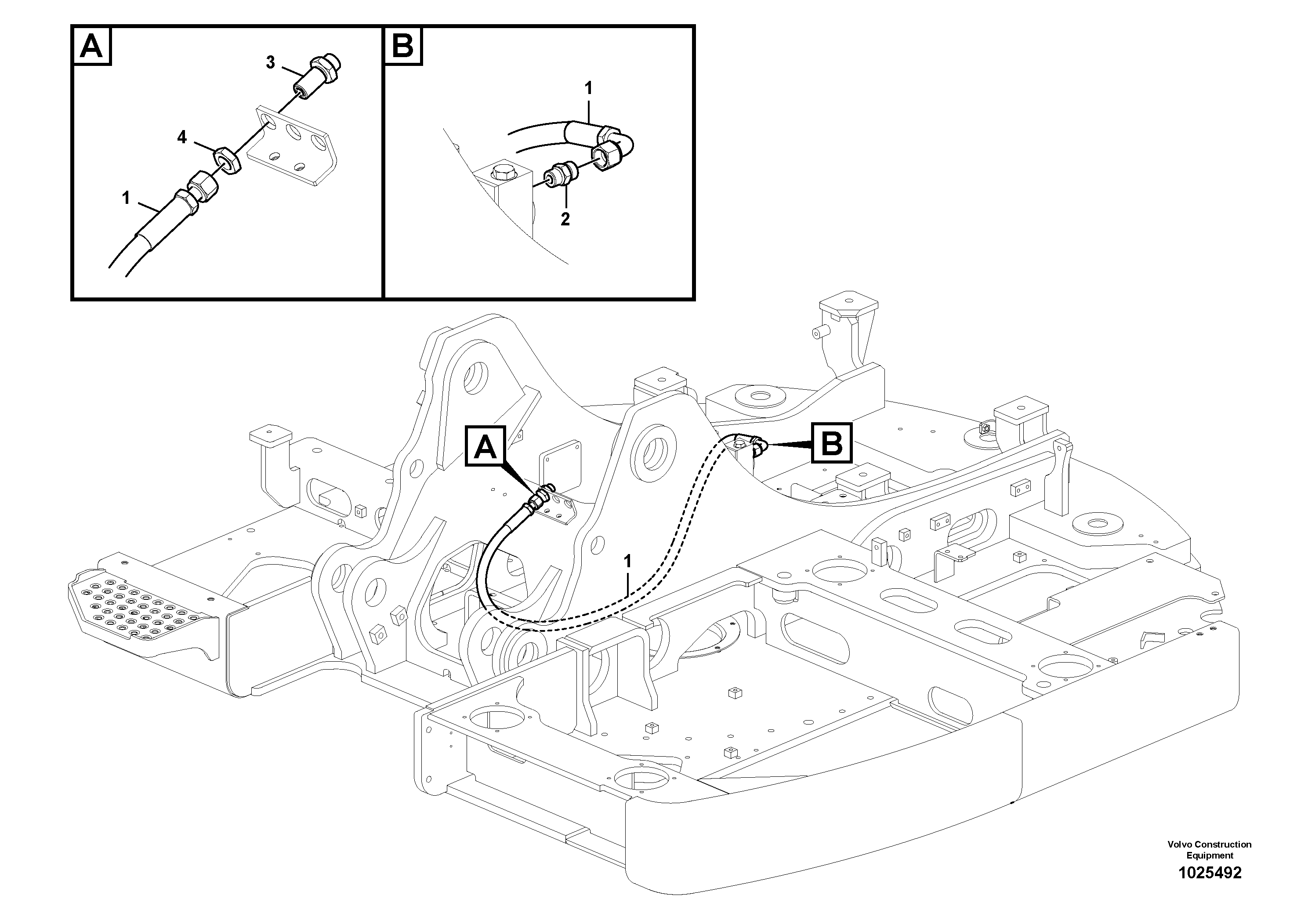 Timing gear casing VOE937243 VOLVO