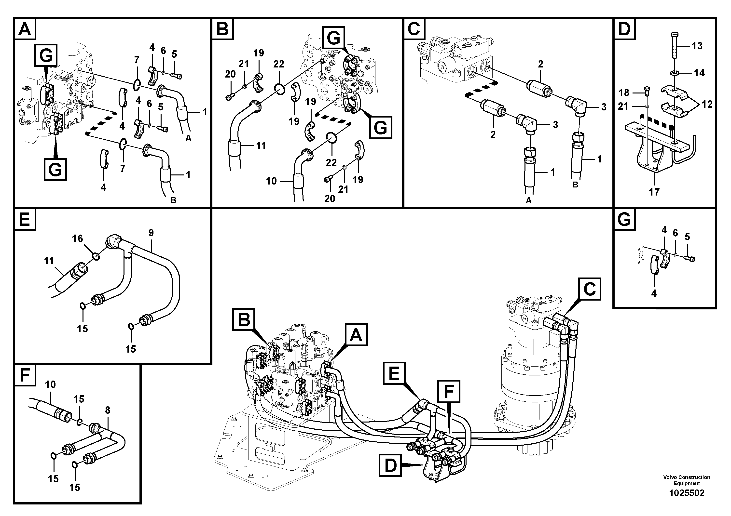 Seat frame VOE14577308 VOLVO