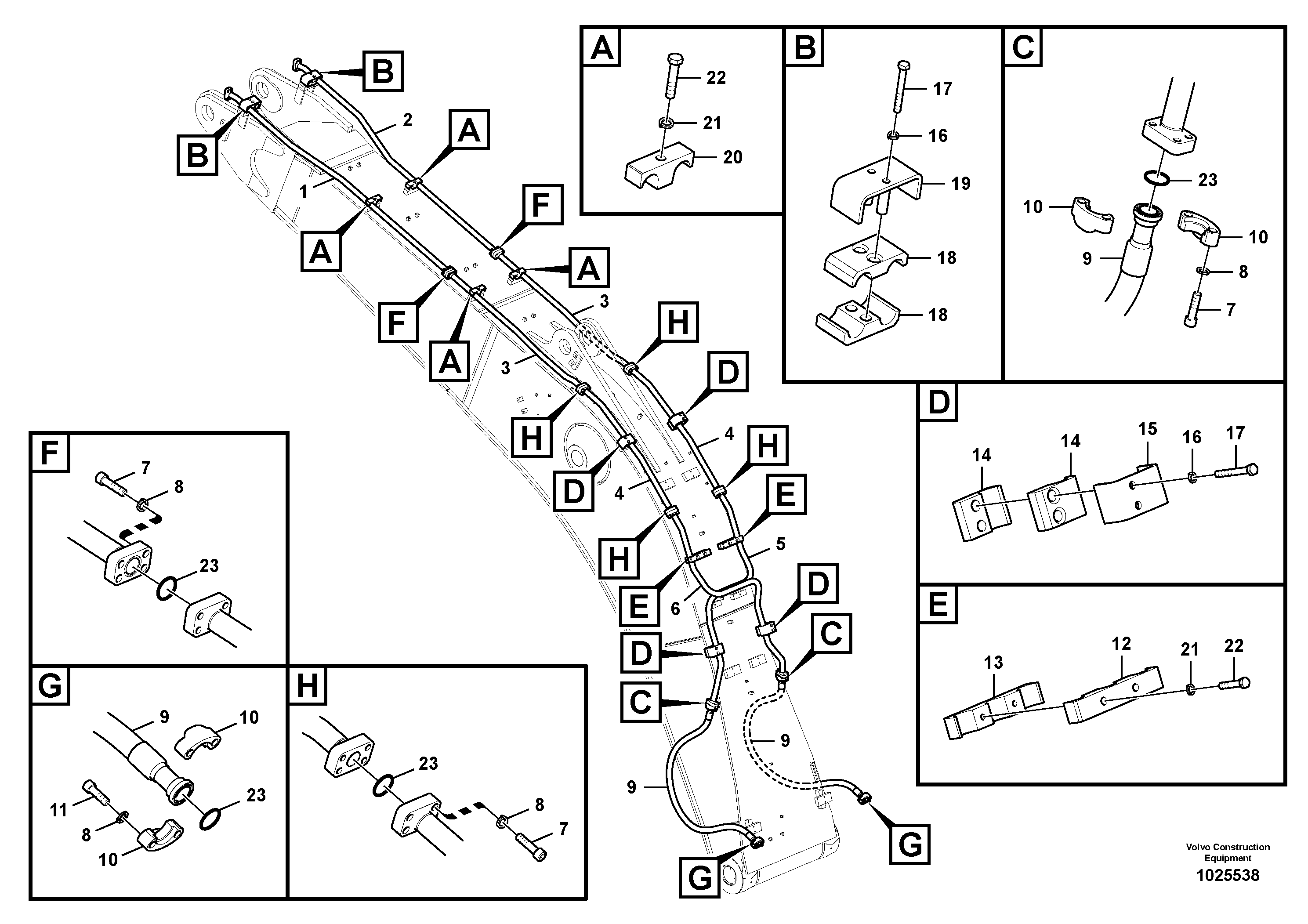 Pipe RM/VOE14557136 VOLVO