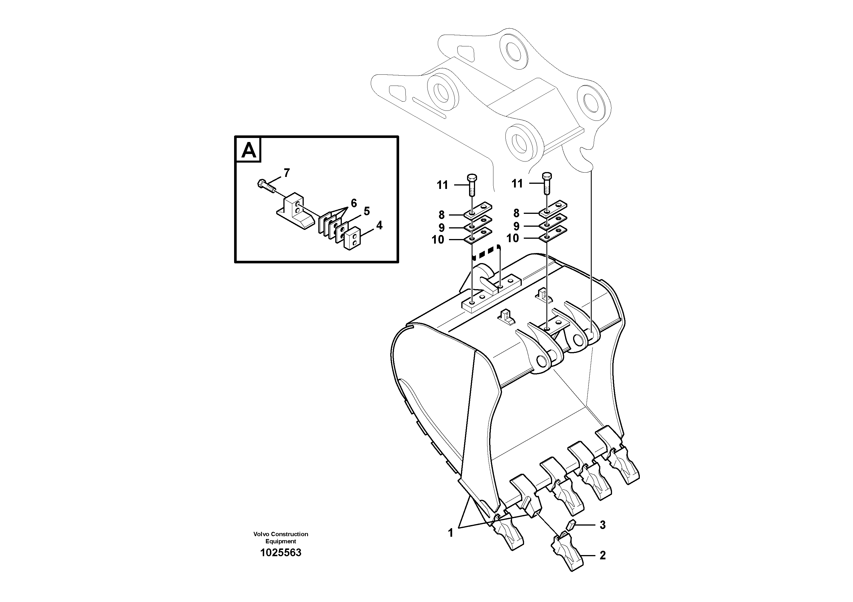 Cutting edge VOE14536293 VOLVO