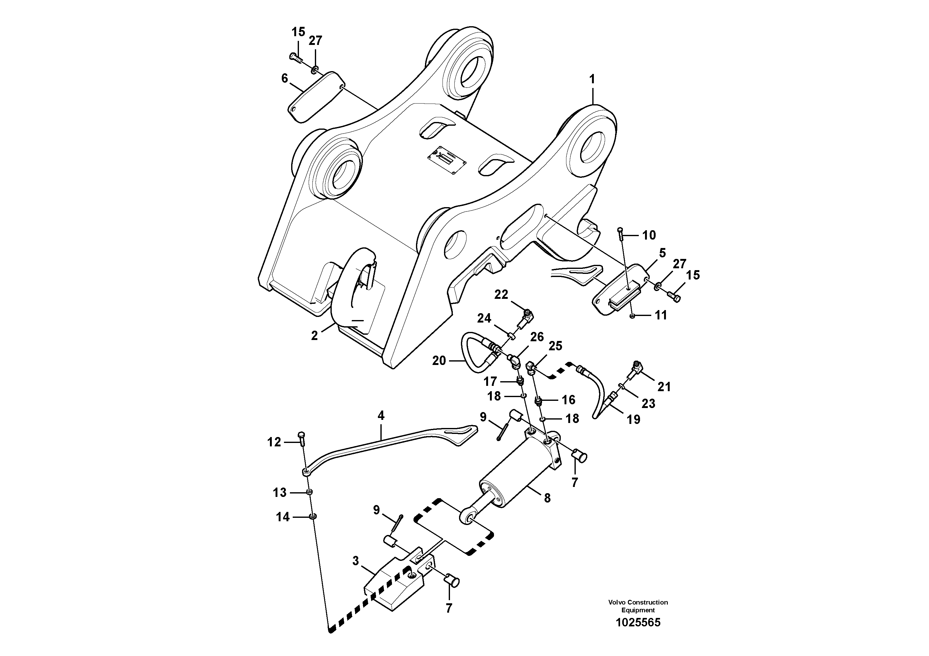Return filter VOE14744705 VOLVO