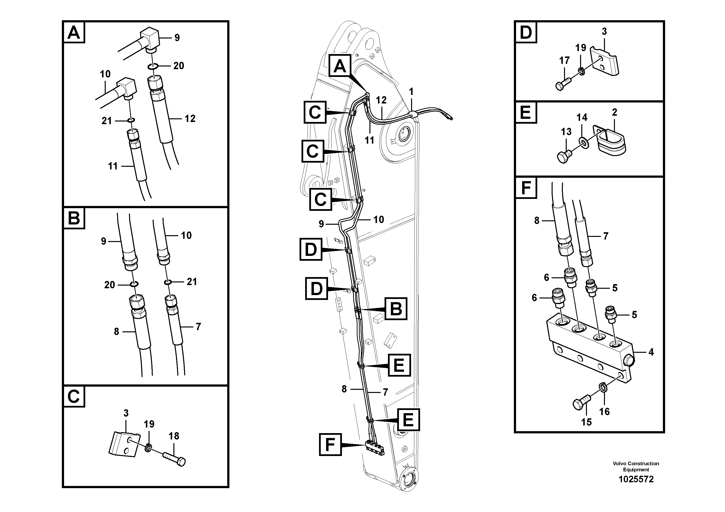 Pipe VOE14535972 VOLVO