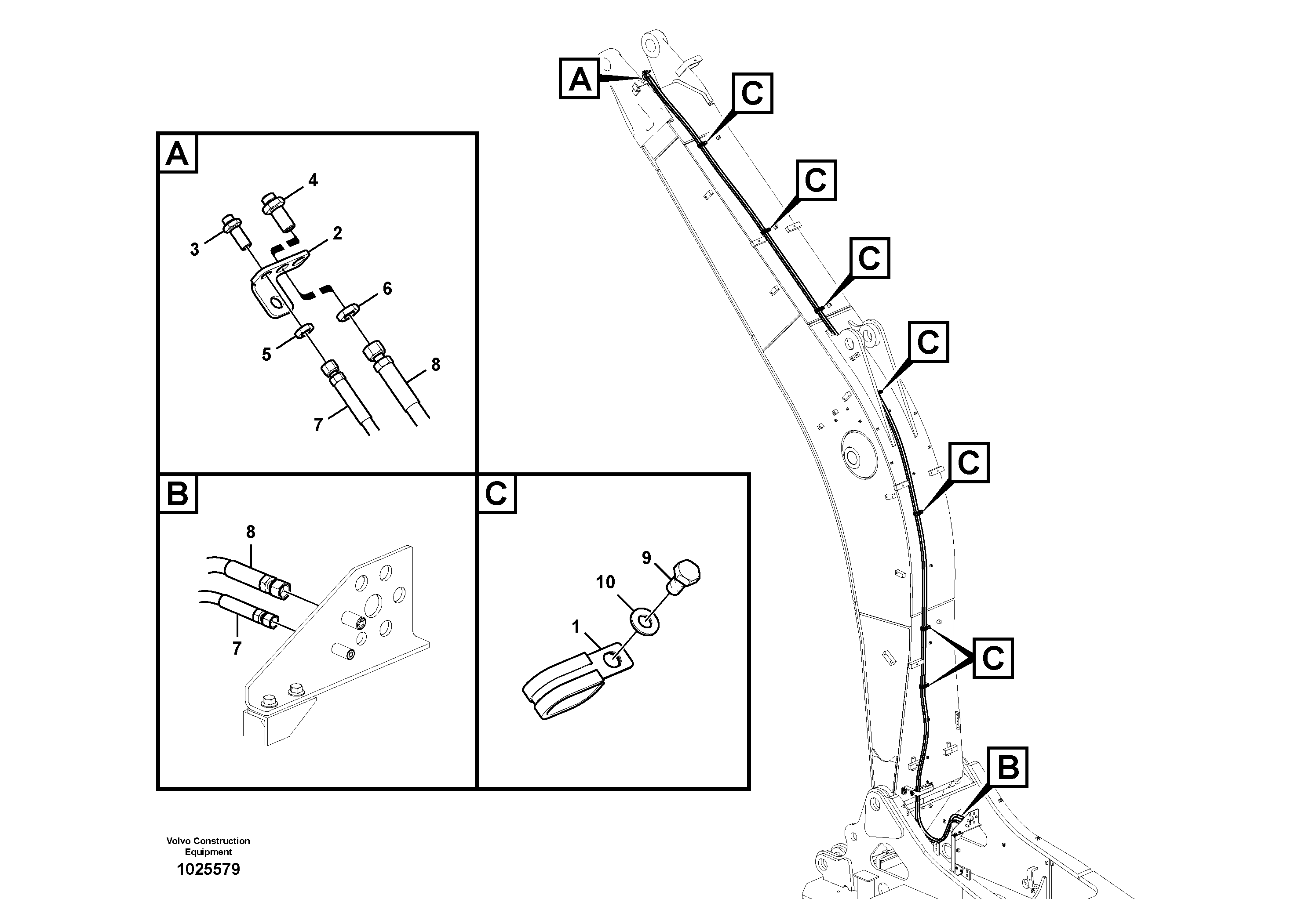 Timing gear casing VOE937564 VOLVO