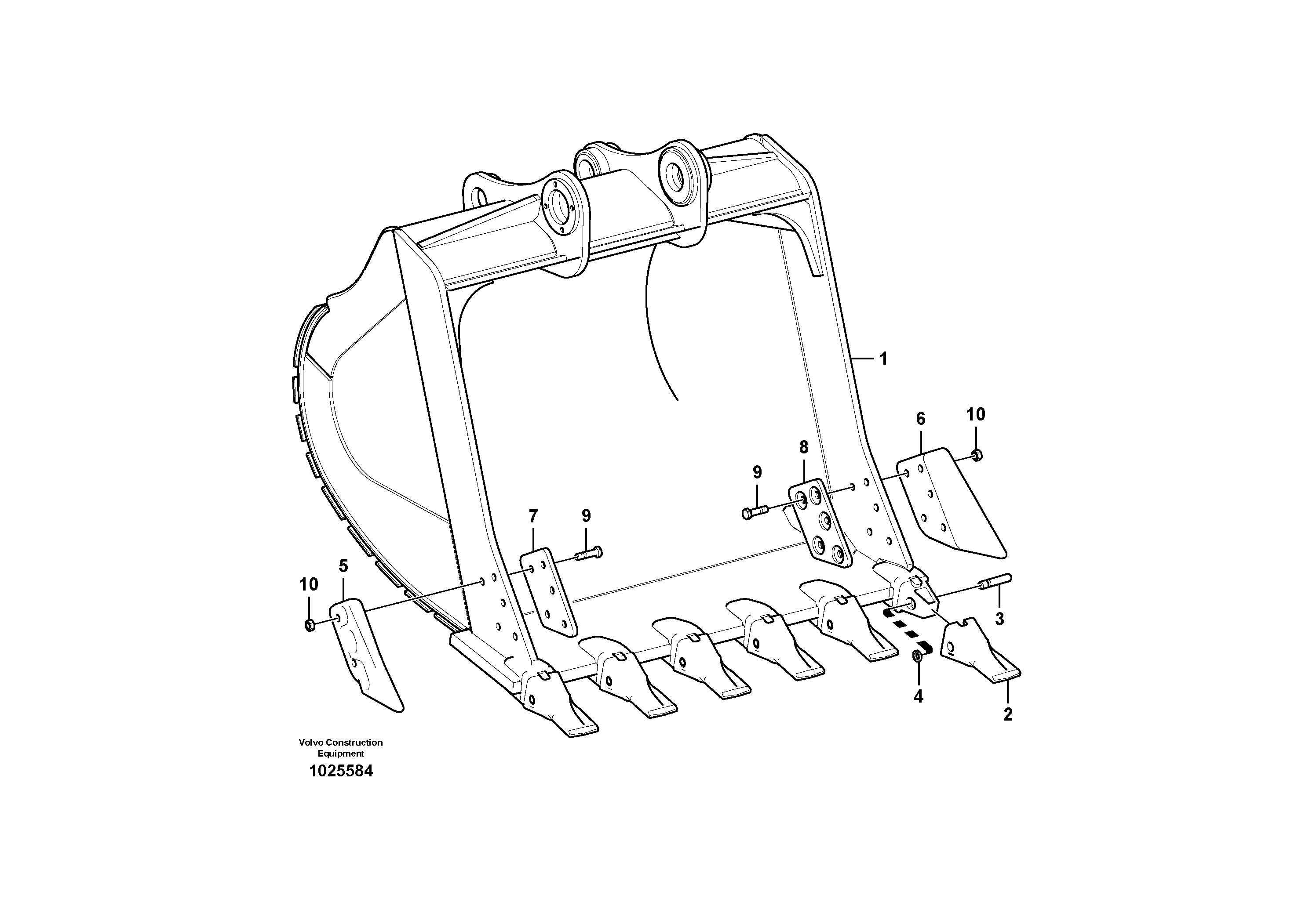 Rec.housing VOE14538416 VOLVO