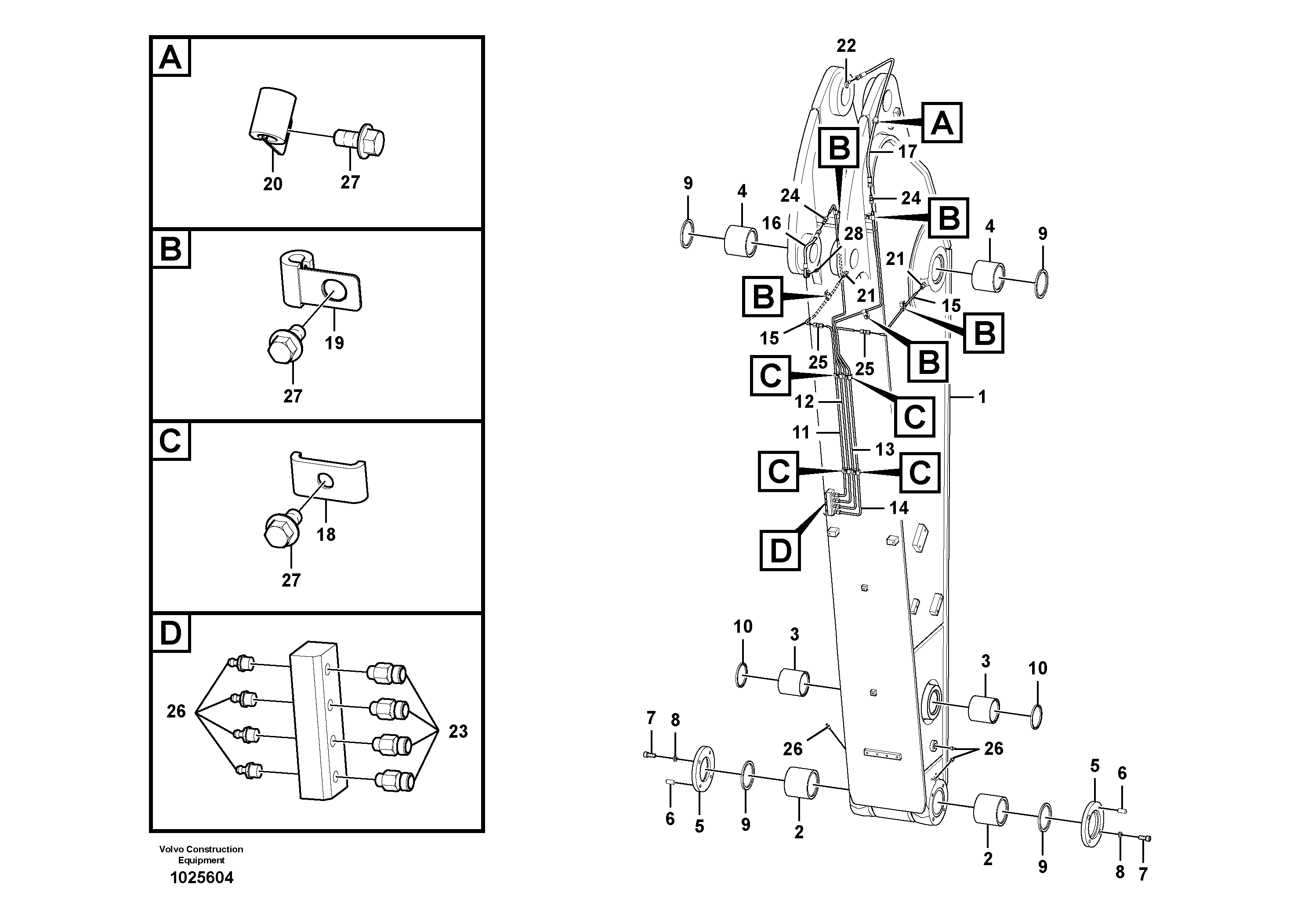 Pipe RM/VOE14549562 VOLVO