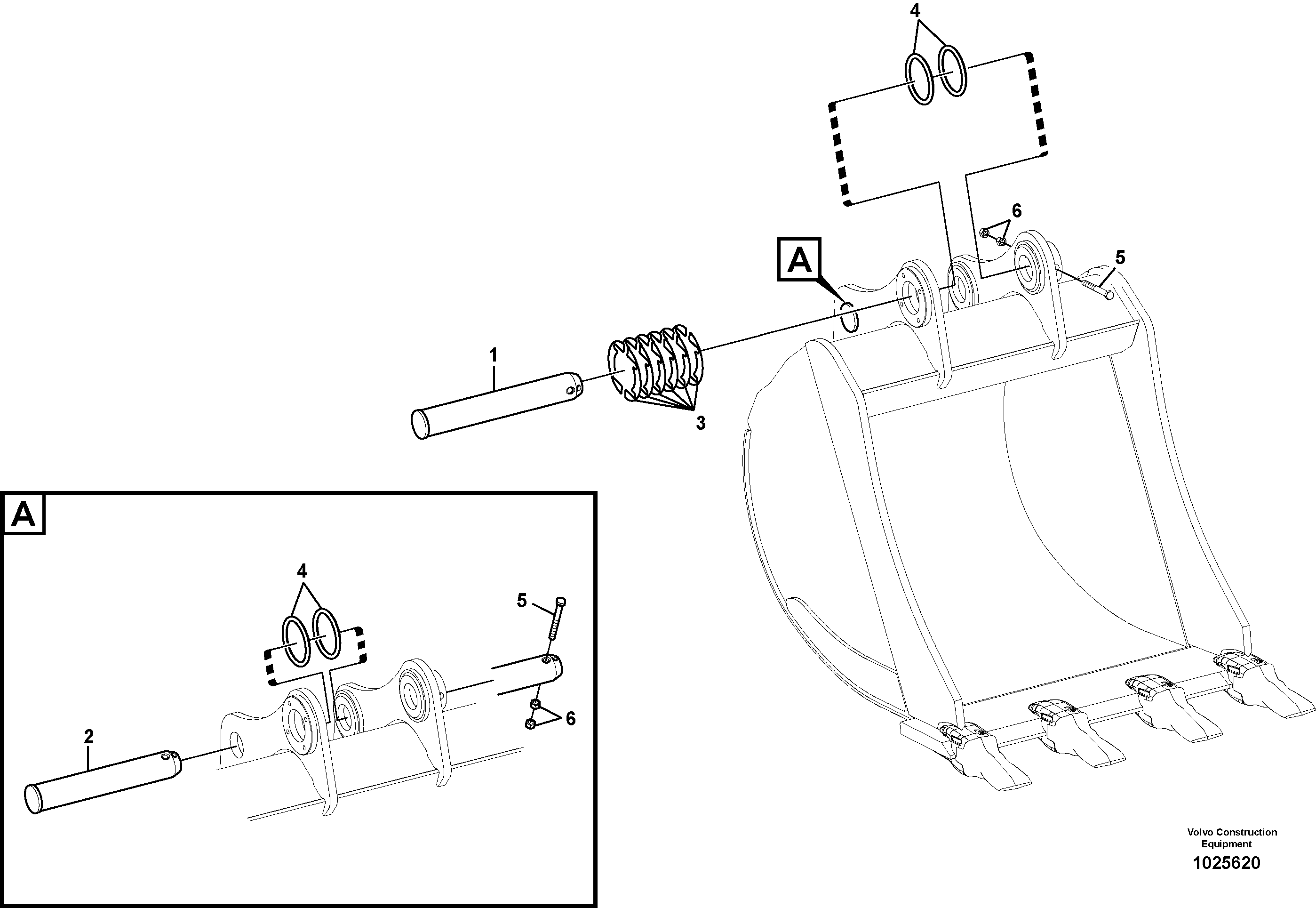 Protecting plate VOE14882277 VOLVO