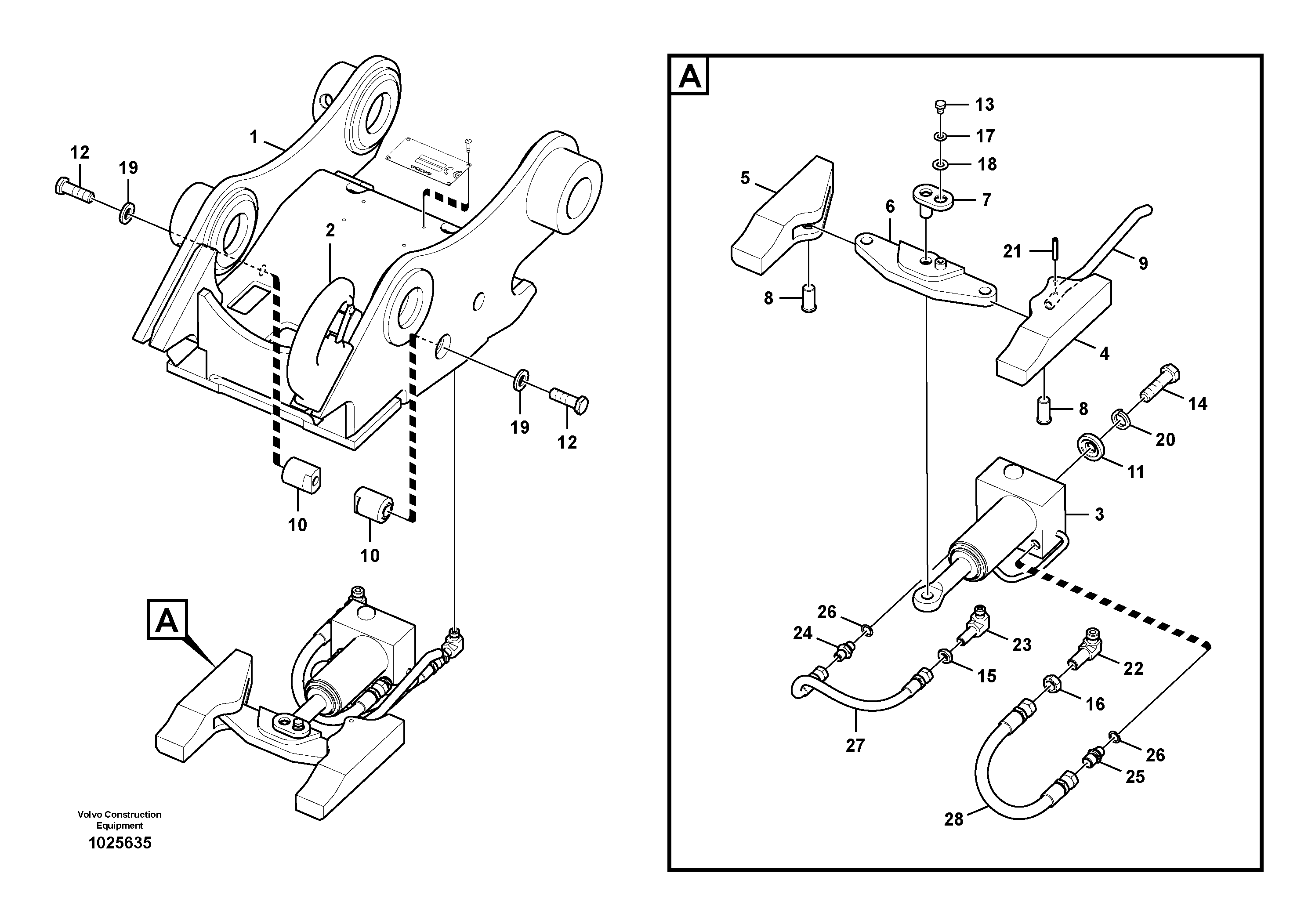 Box Turning Device VOE14529602 VOLVO