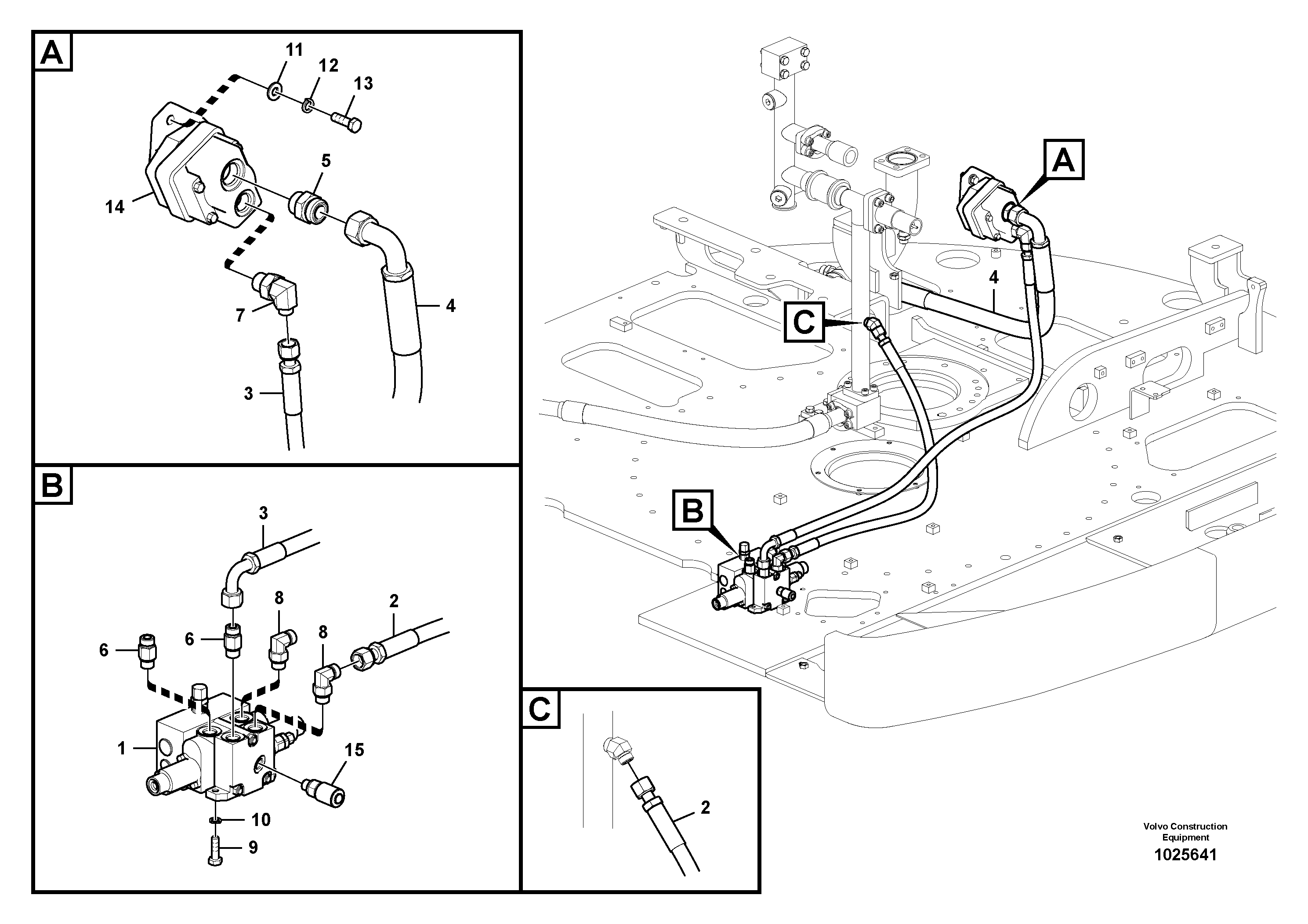 Timing gear casing VOE936835 VOLVO