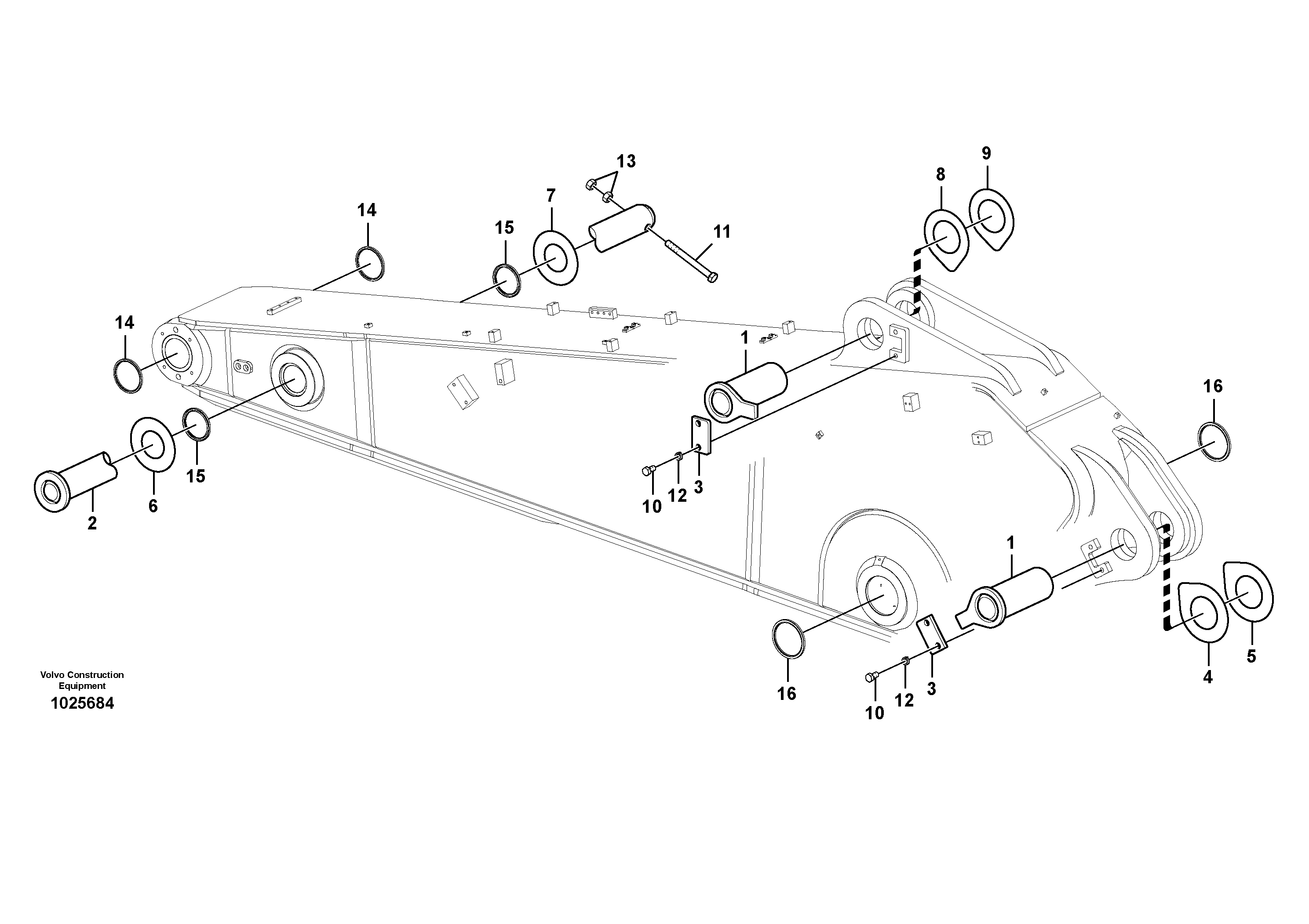 Swg Lk Cylinder VOE14528487 VOLVO