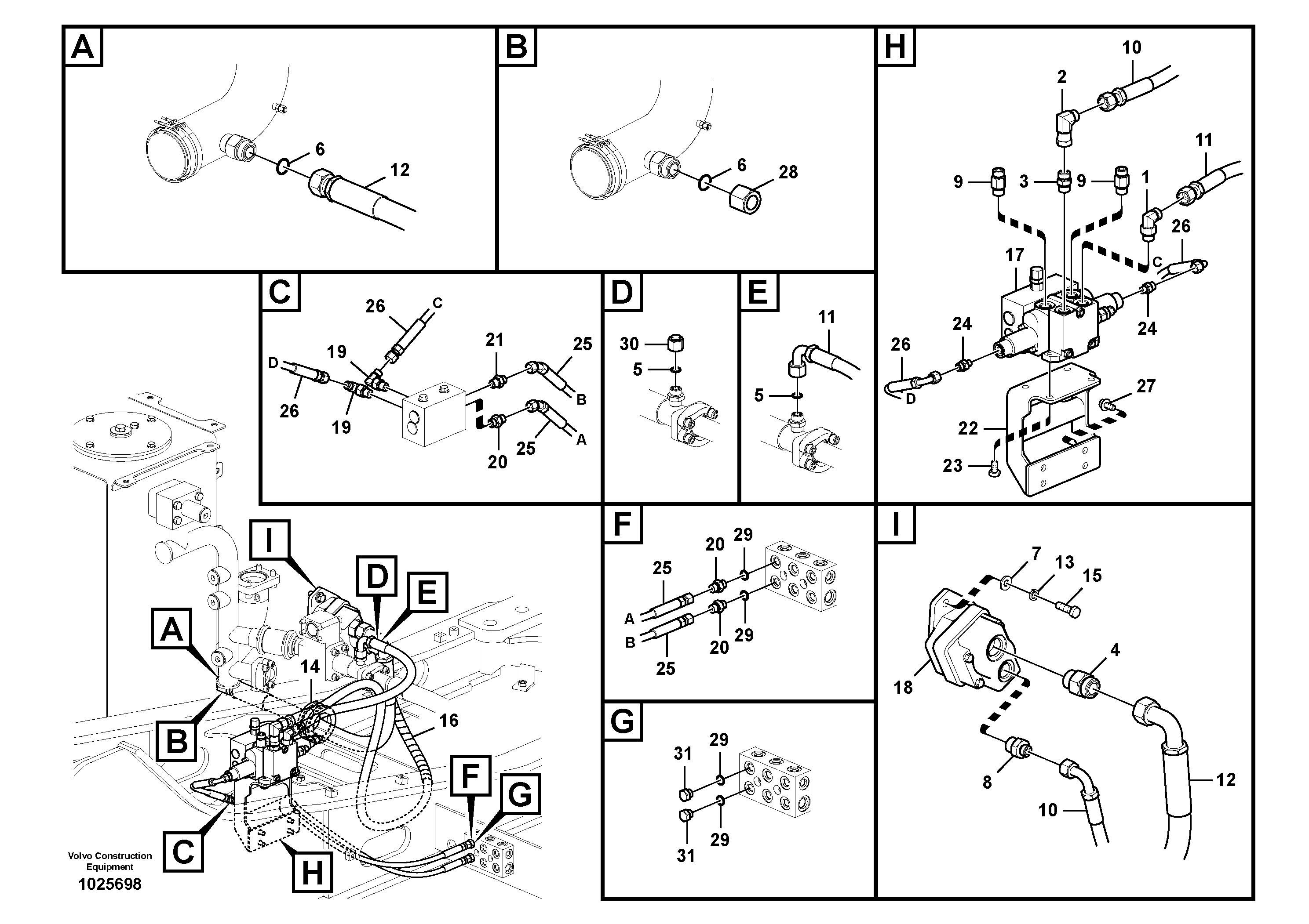 Timing gear casing VOE936966 VOLVO