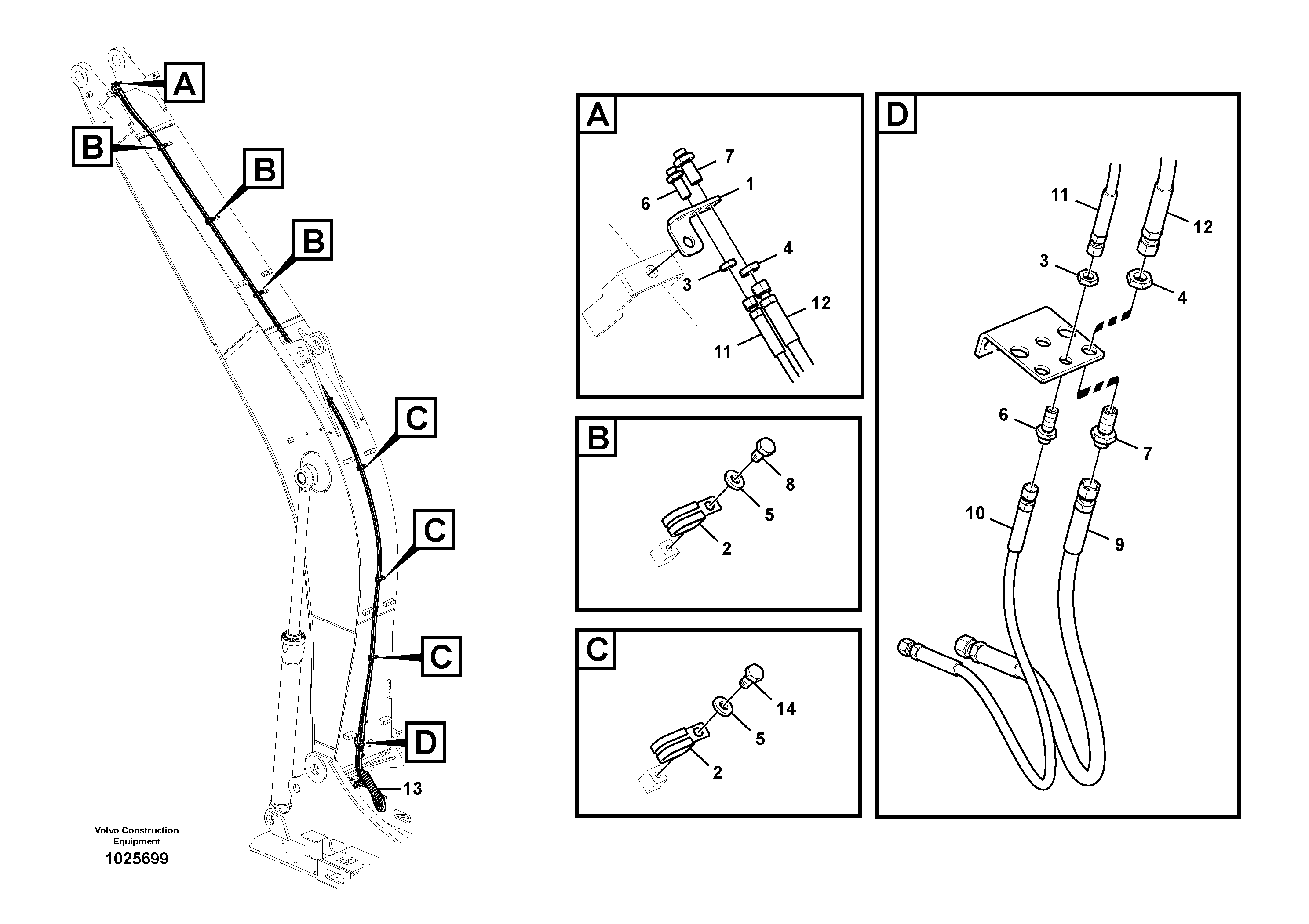 Timing gear casing VOE15014435 VOLVO