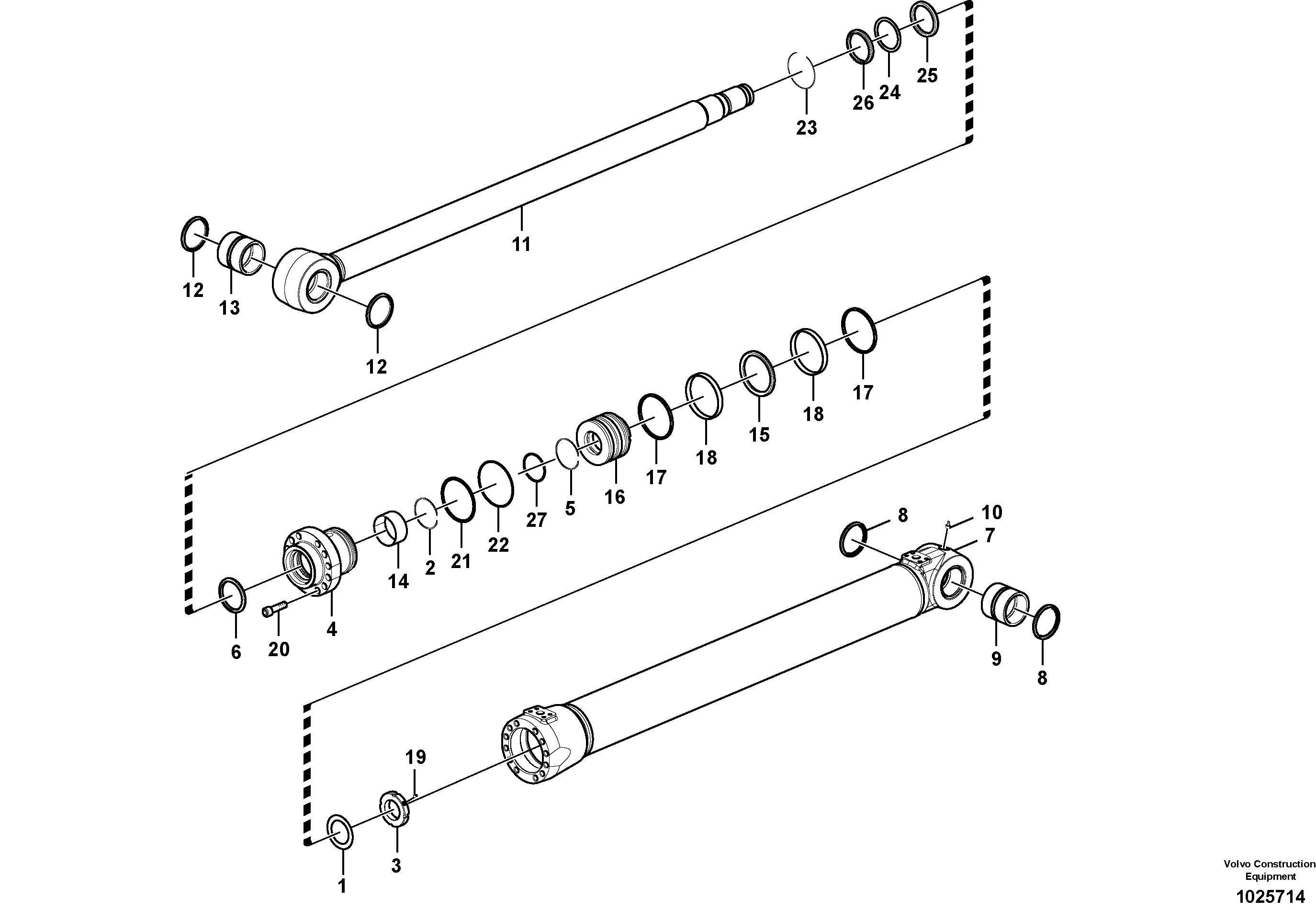 Fork tines VOE14550715 VOLVO