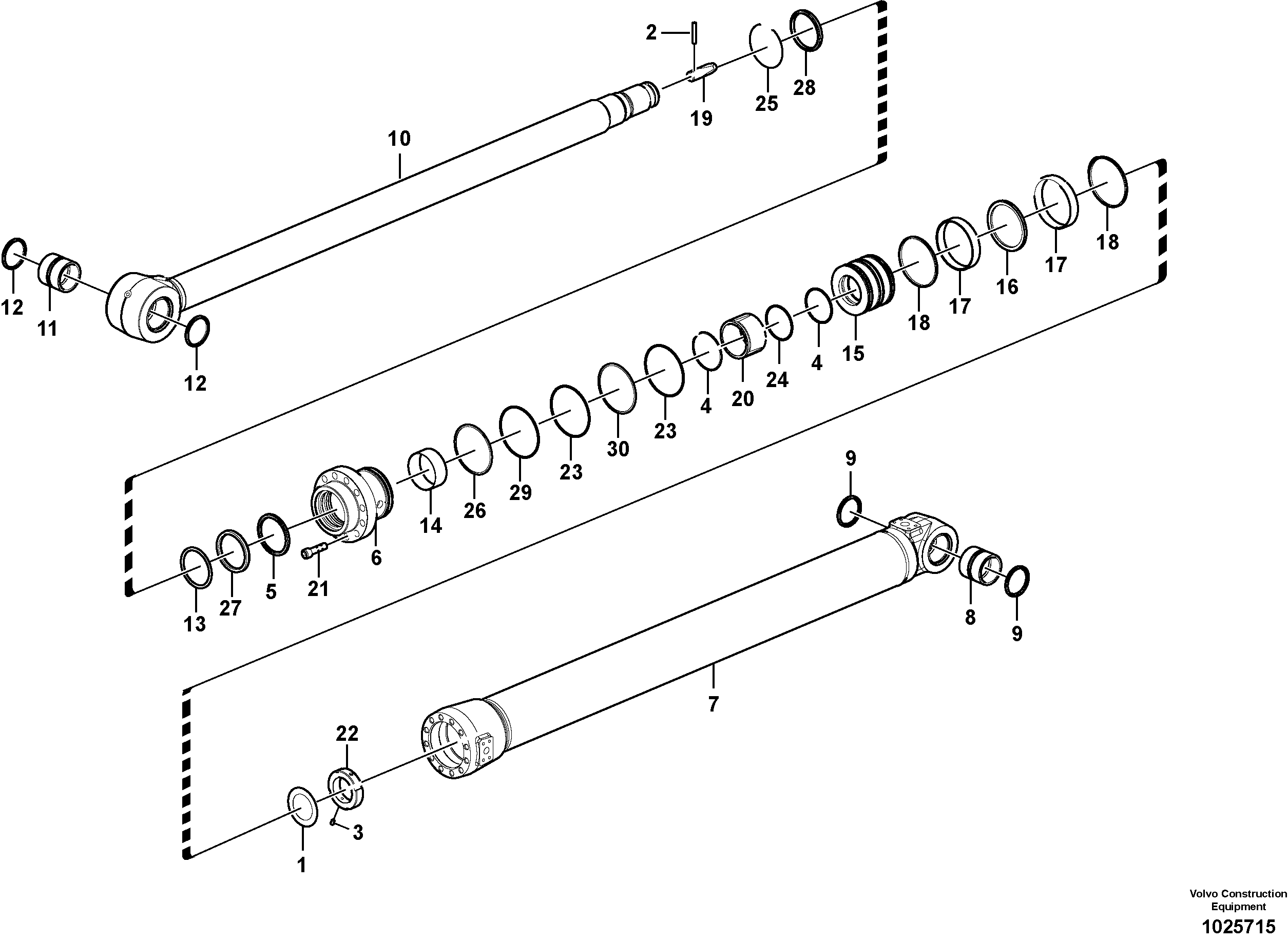Rubber Clamp VOE14535508 VOLVO