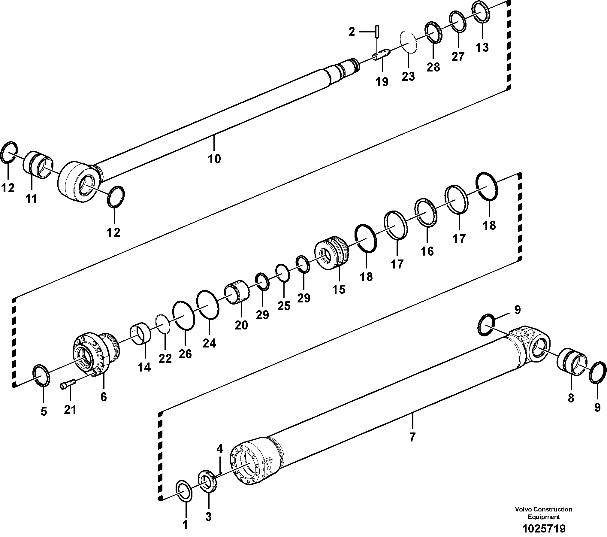 Rubber Clamp VOE14639396 VOLVO