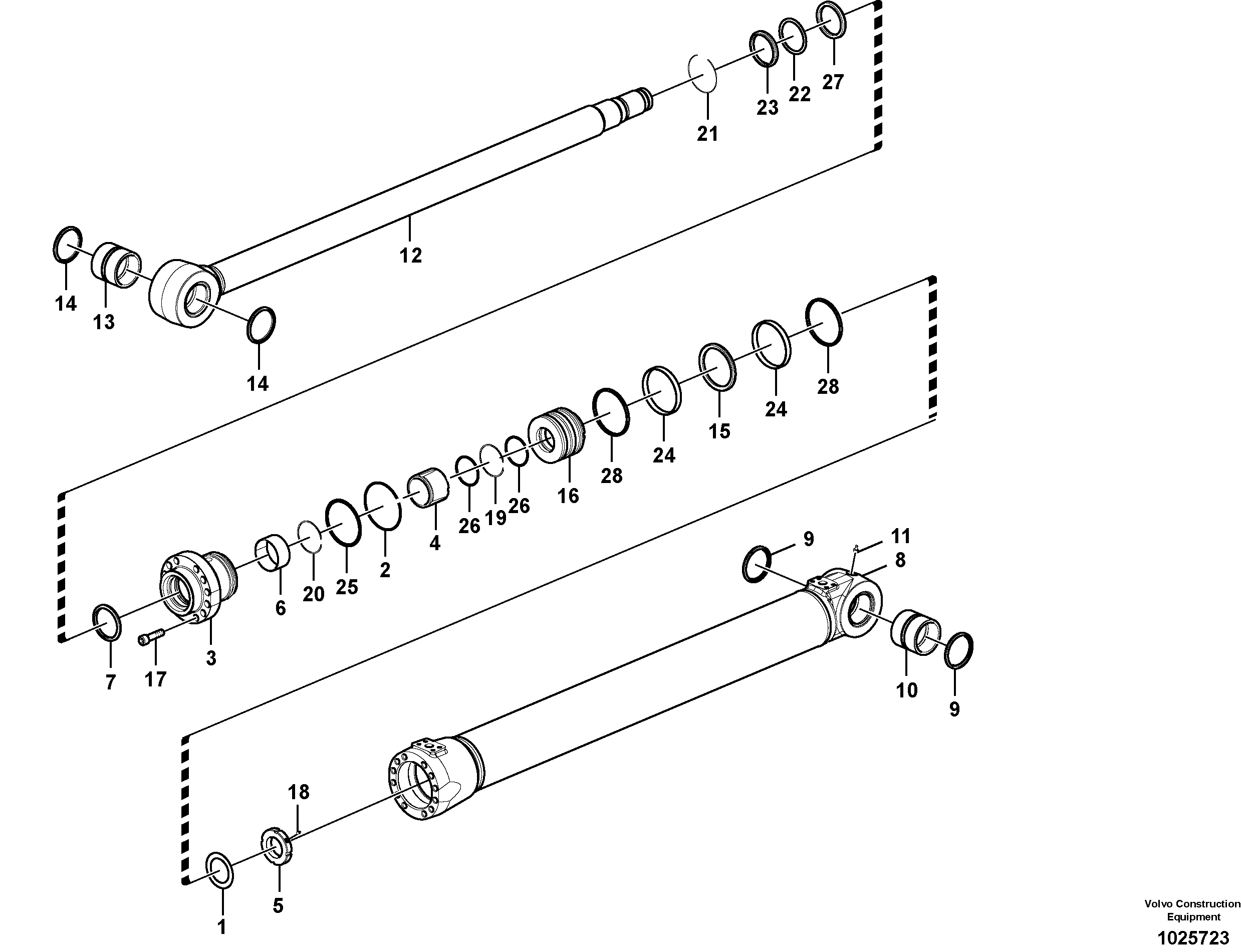 O-ring VOE995094 VOLVO