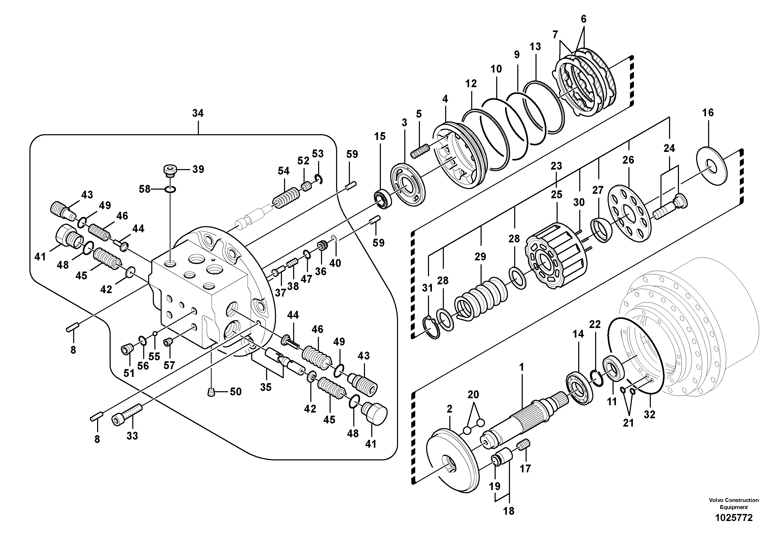 Motor VOE14578768 VOLVO