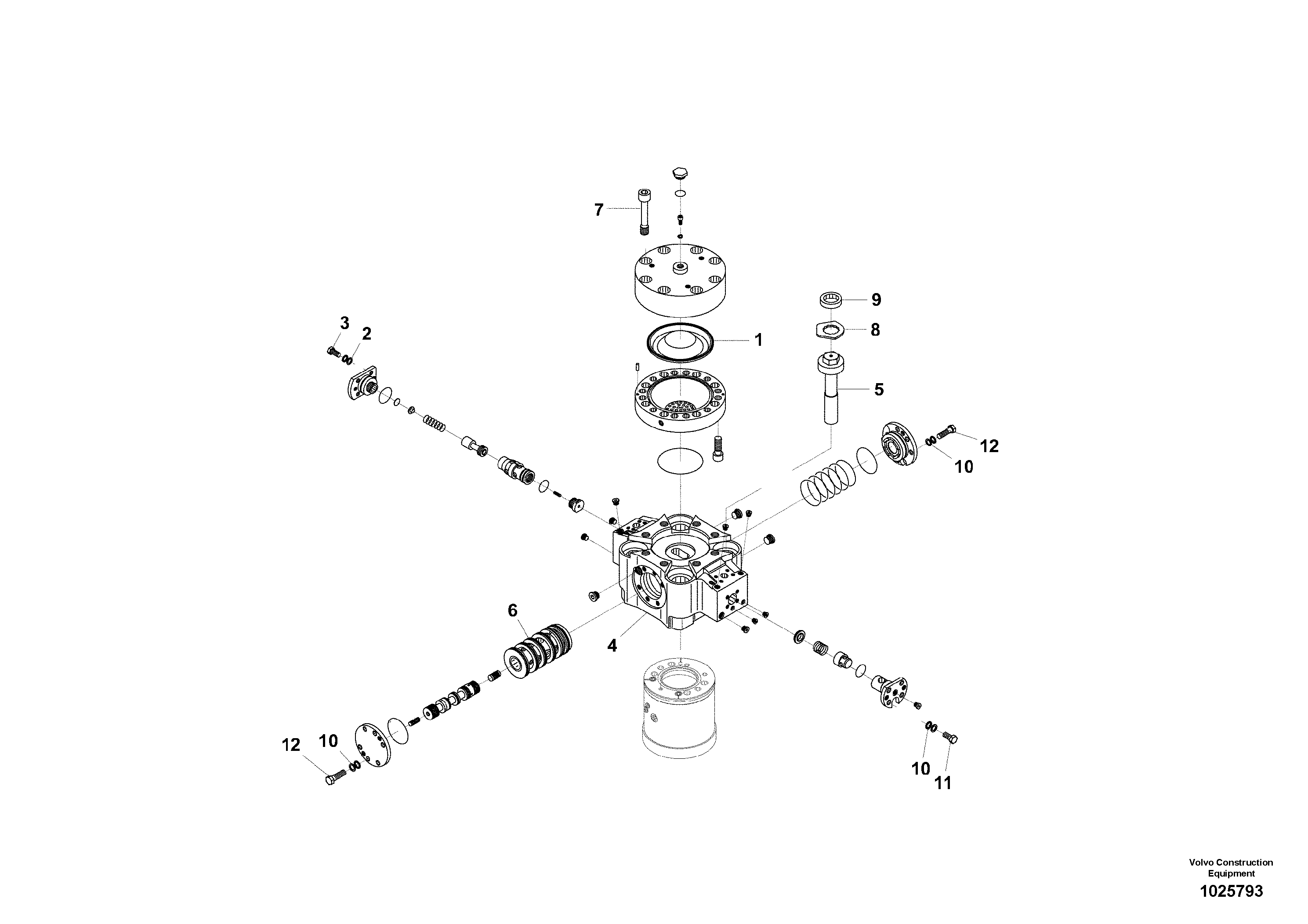 Wkg Hydraulics VOE14534835 VOLVO