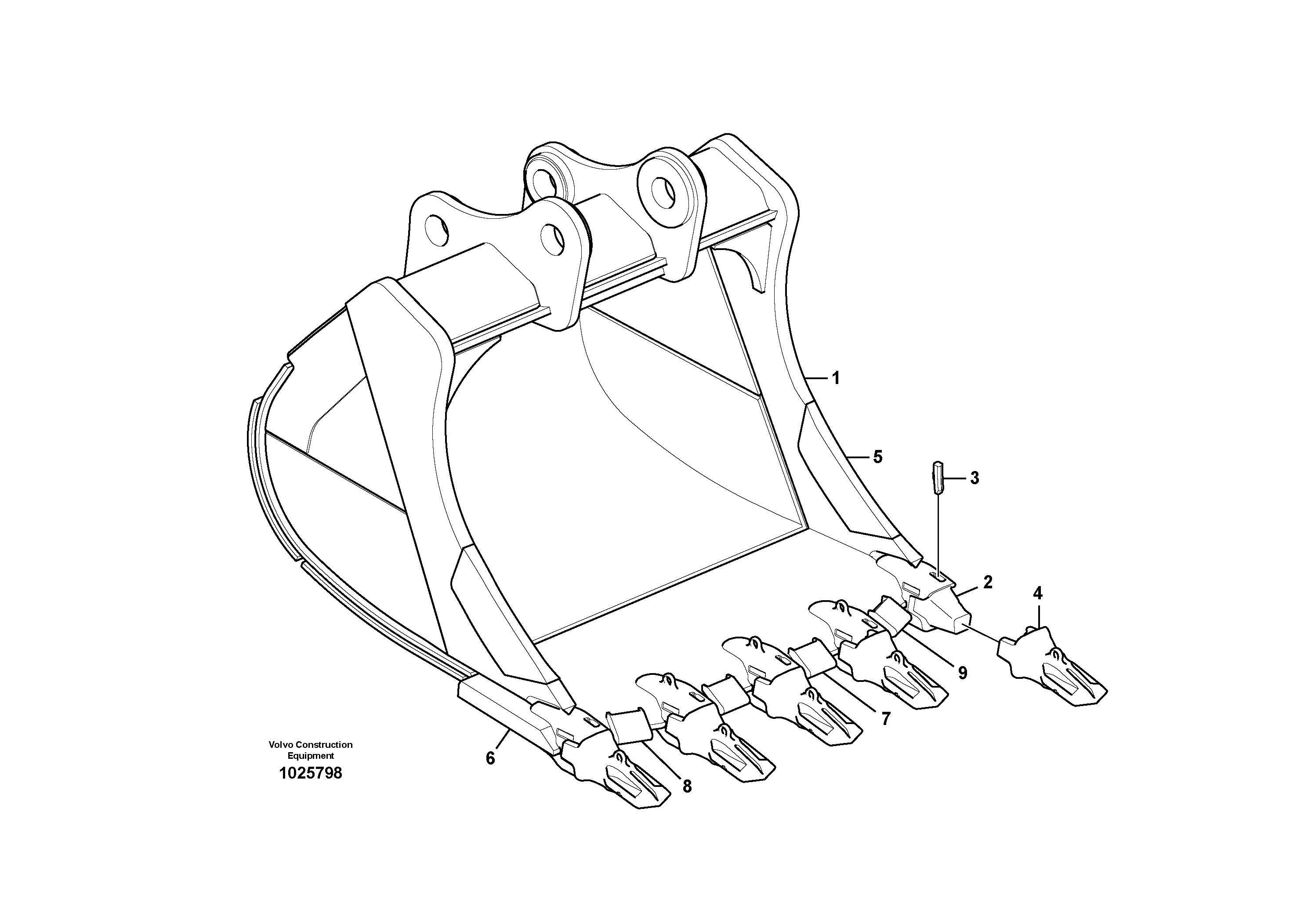 Rec.housing VOE14565130 VOLVO