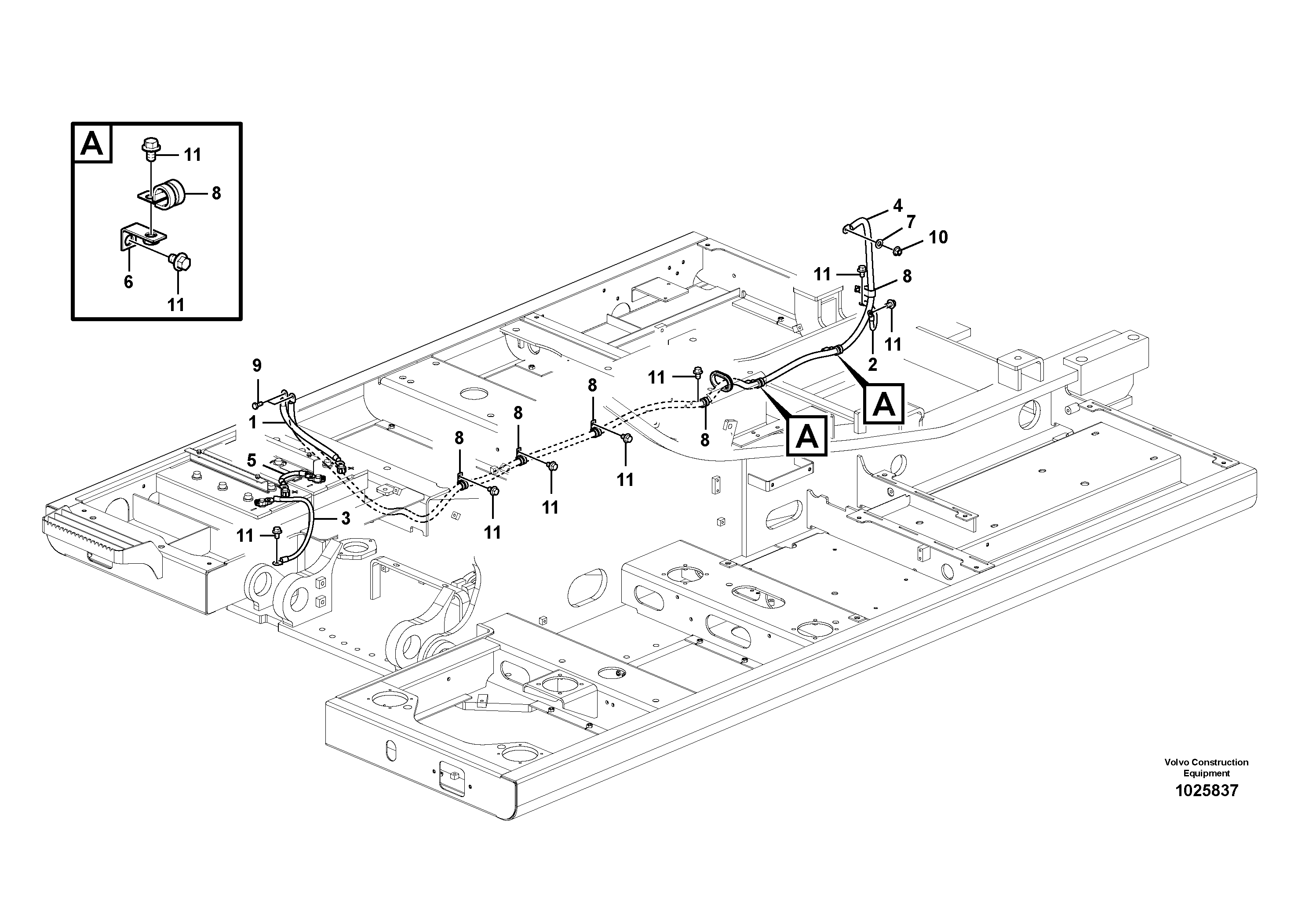 Brush Bearing VOE14577915 VOLVO