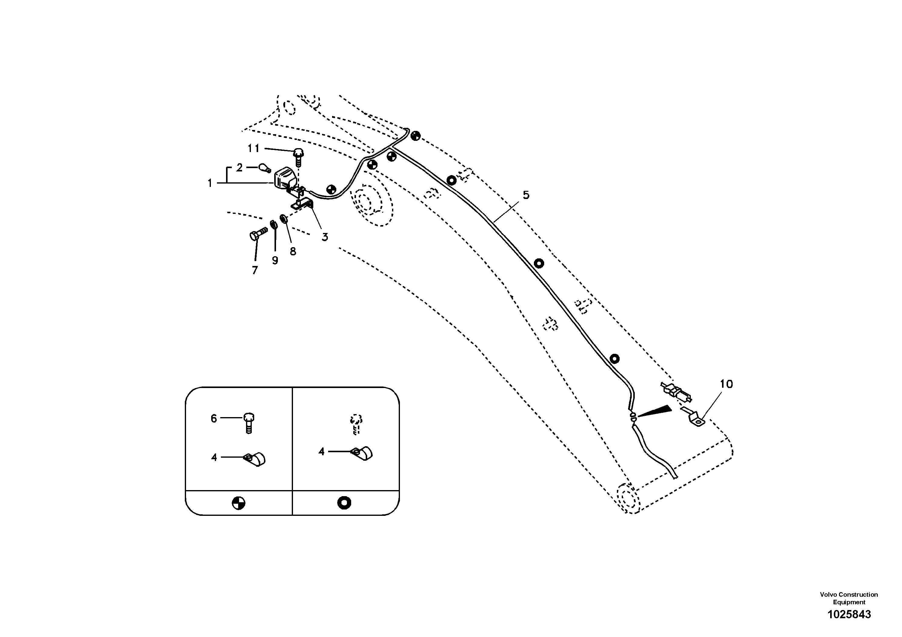 Support Leg VOE14587771 VOLVO