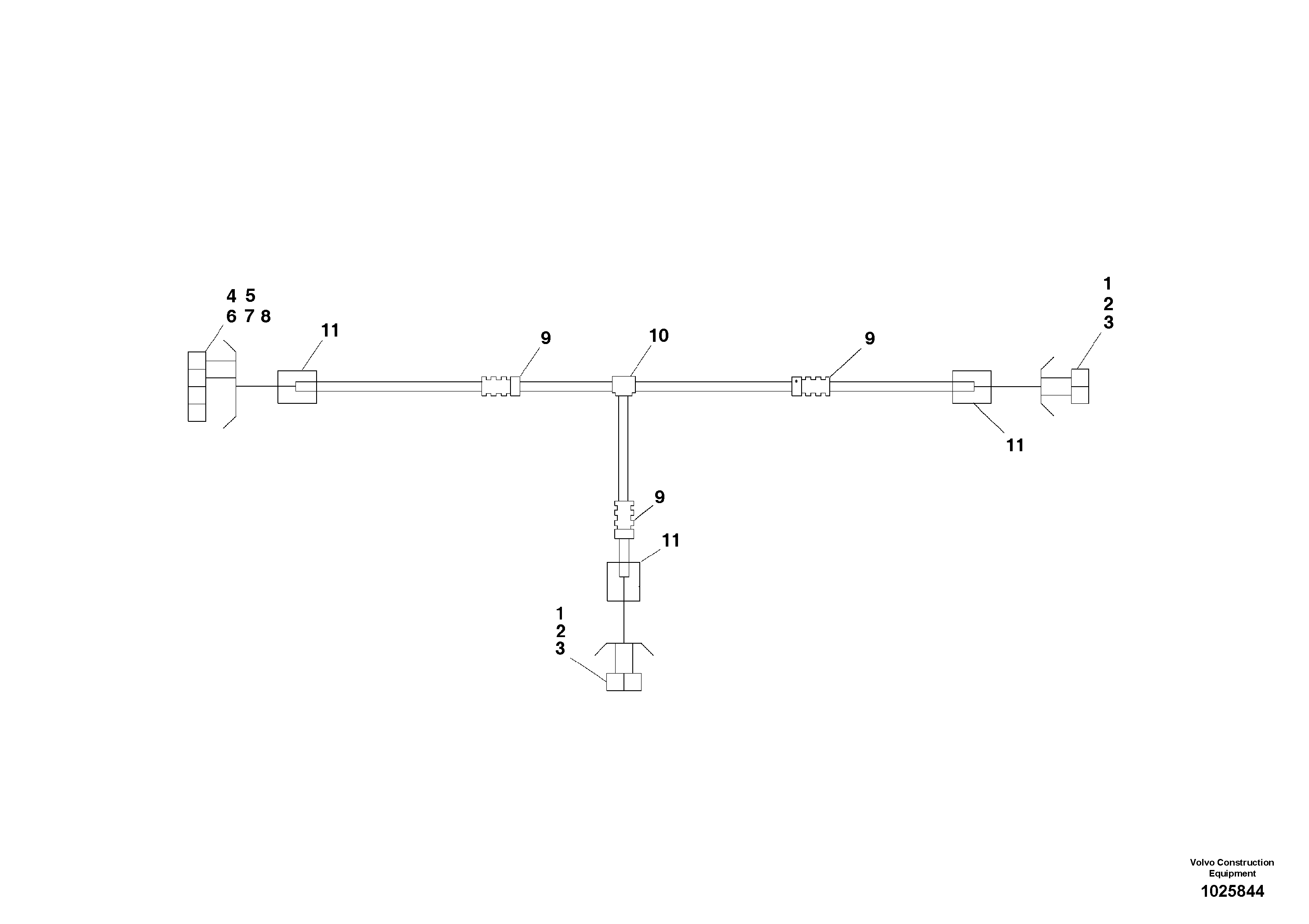 Support Section VOE874035 VOLVO