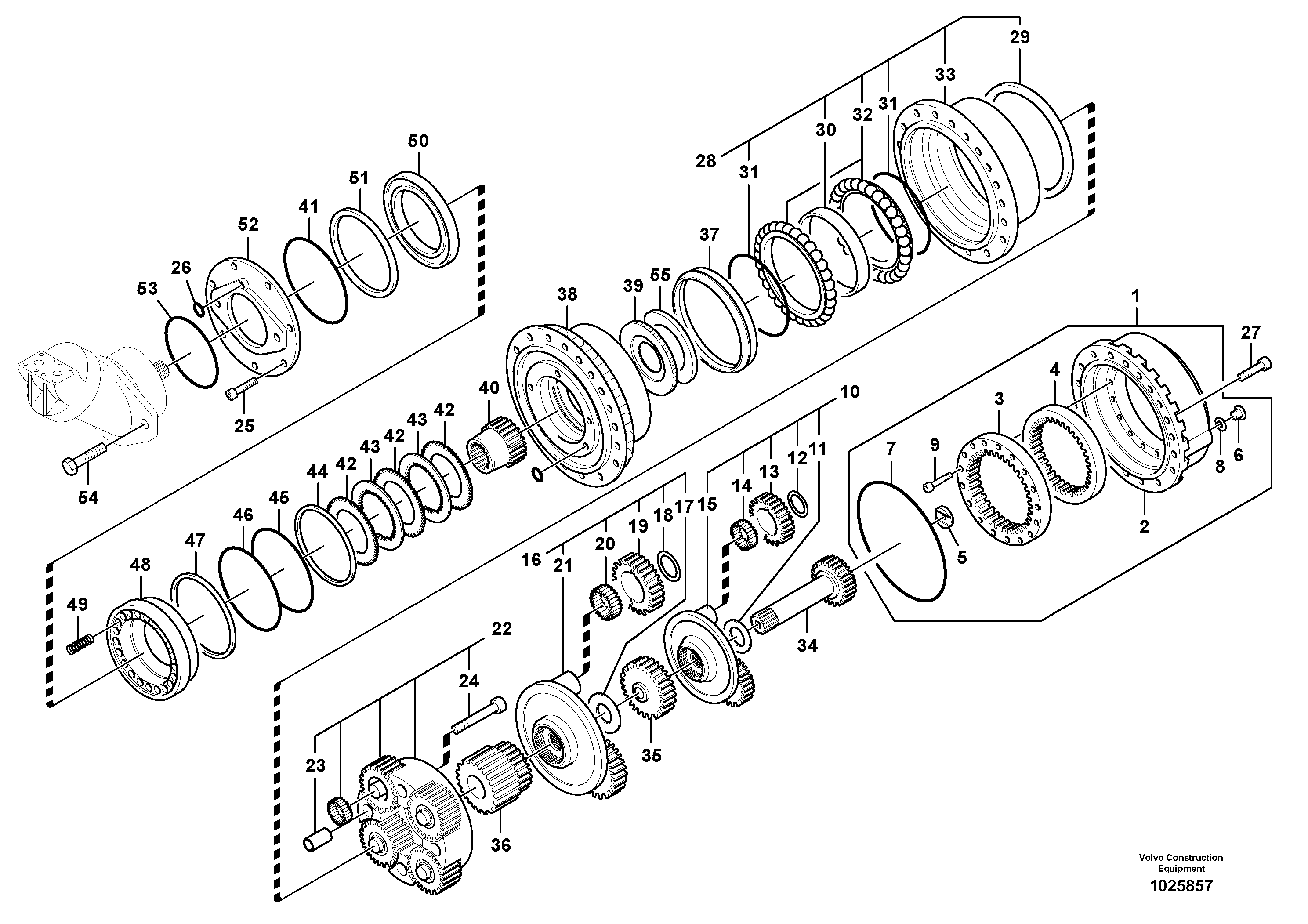 Pierce Nut VOE14535329 VOLVO