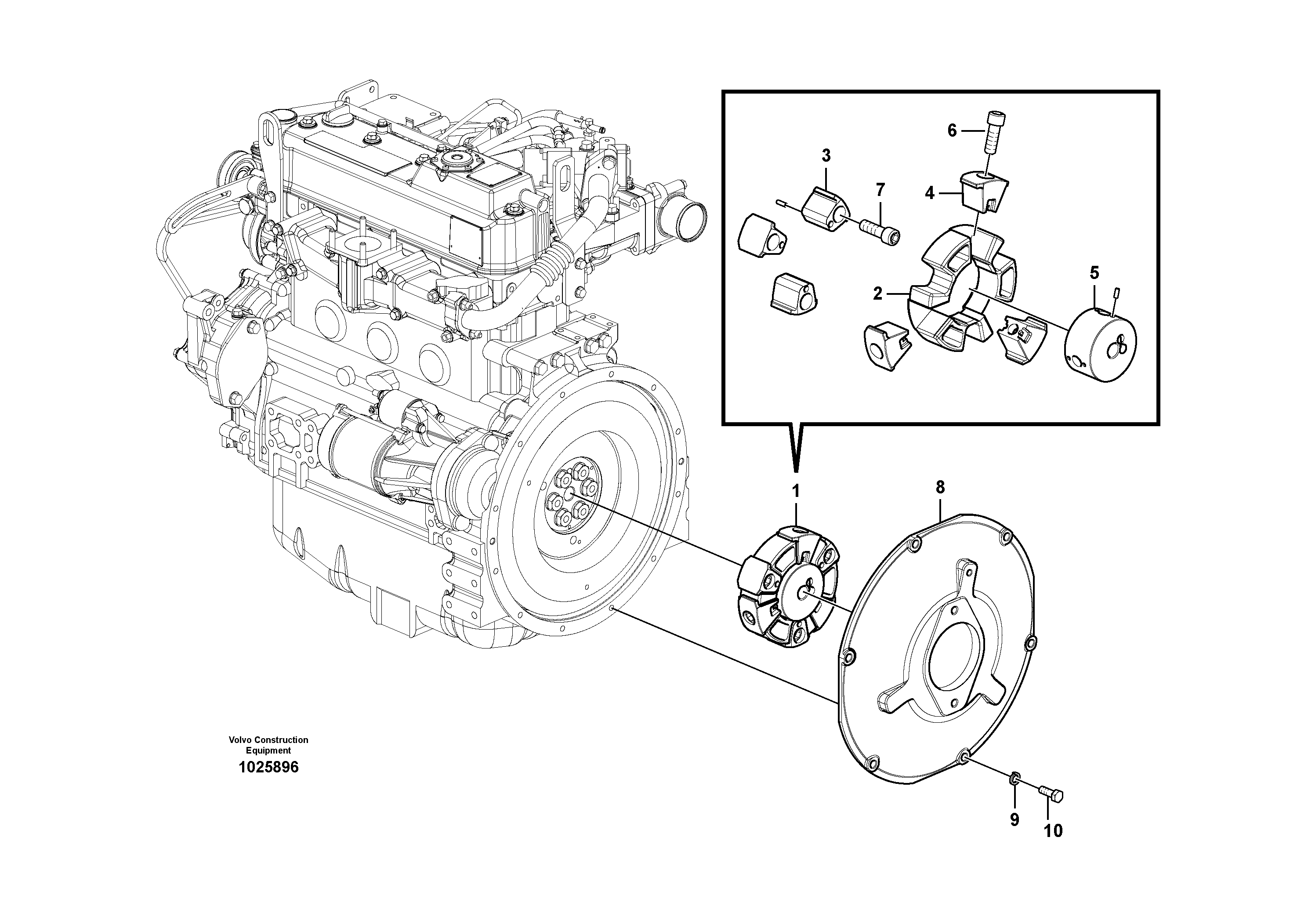 Turn-around wheels VOE14707022 VOLVO