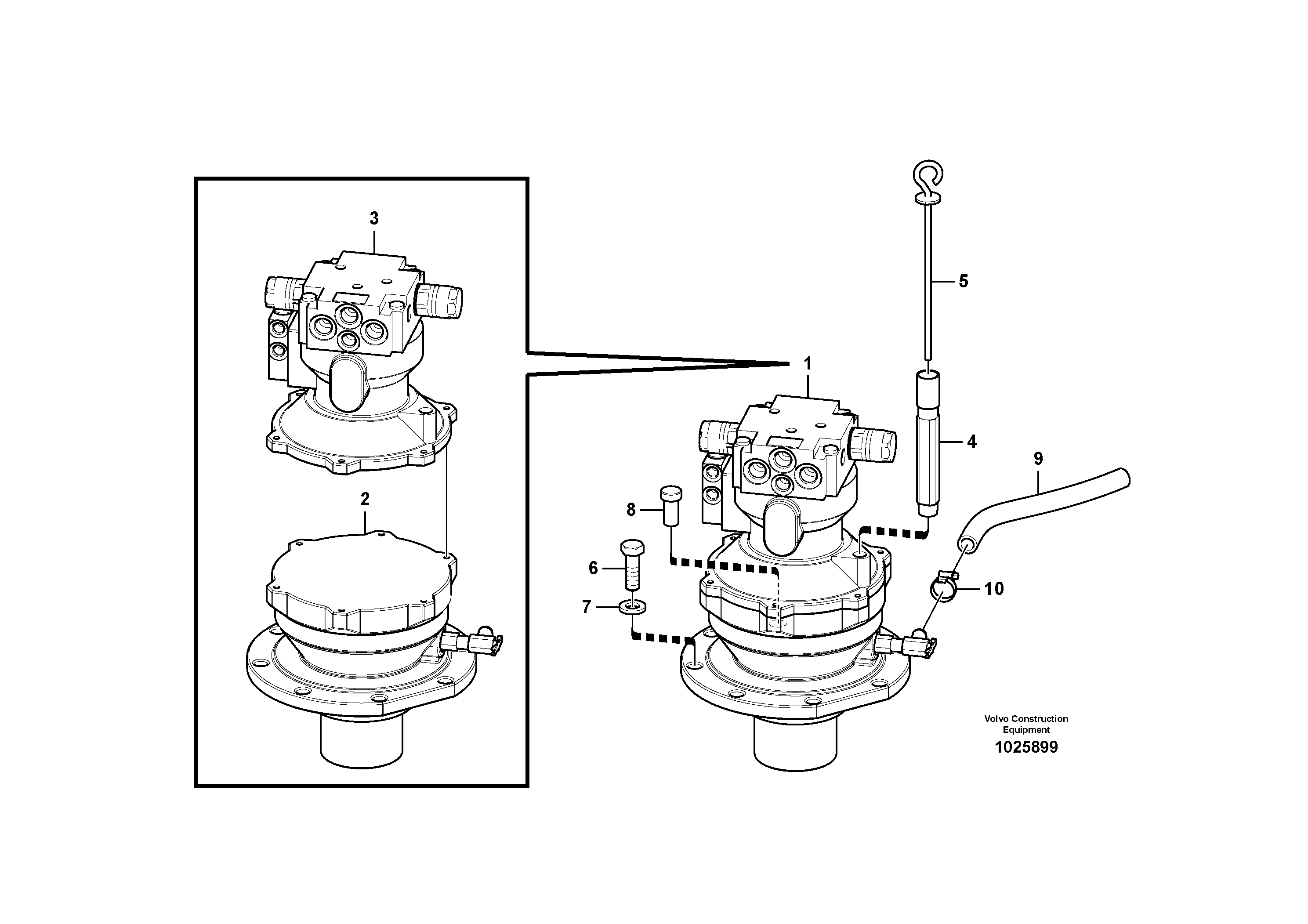 Damping material set VOE14639960 VOLVO