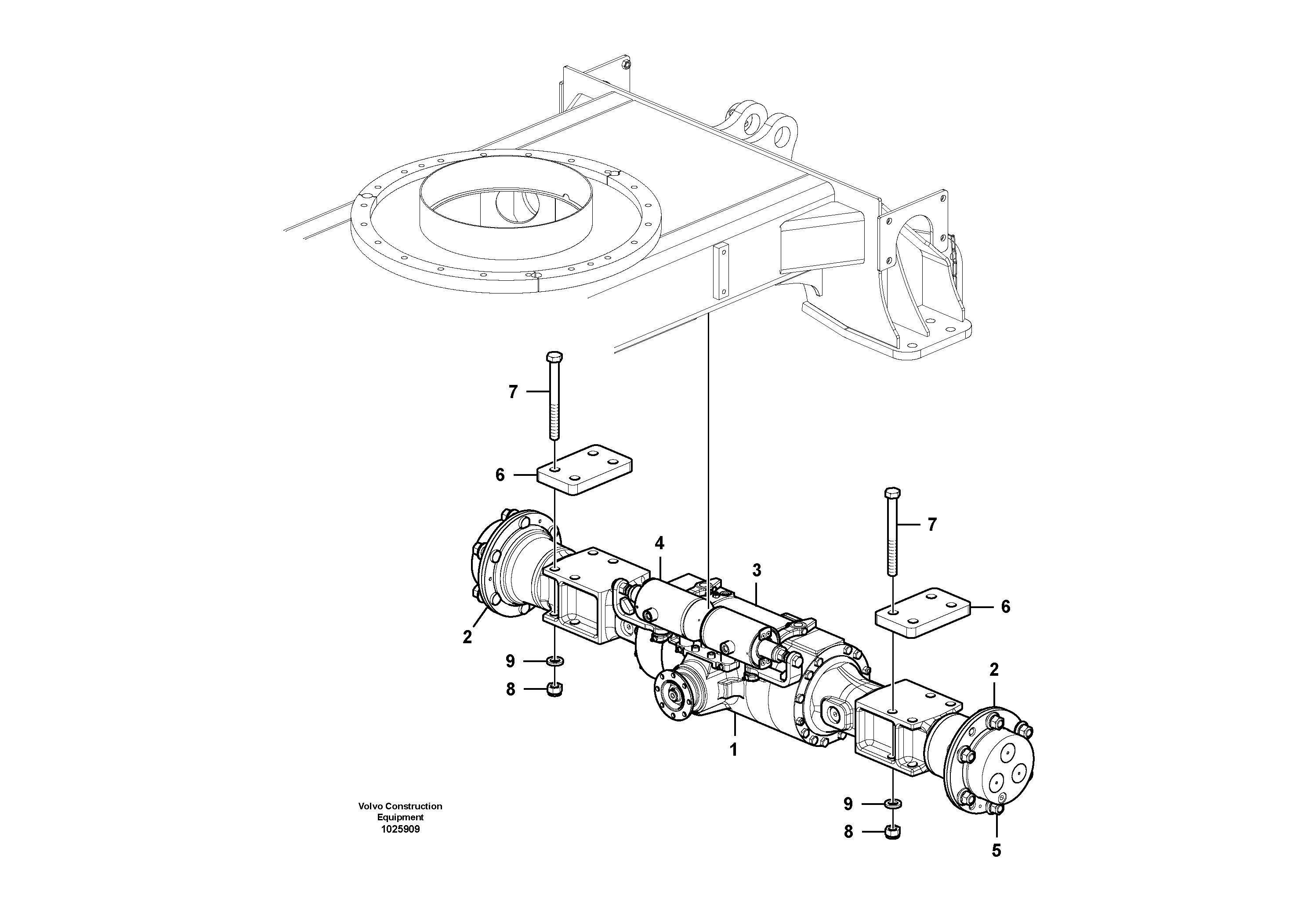 Base Panel RM/VOE14723779 VOLVO