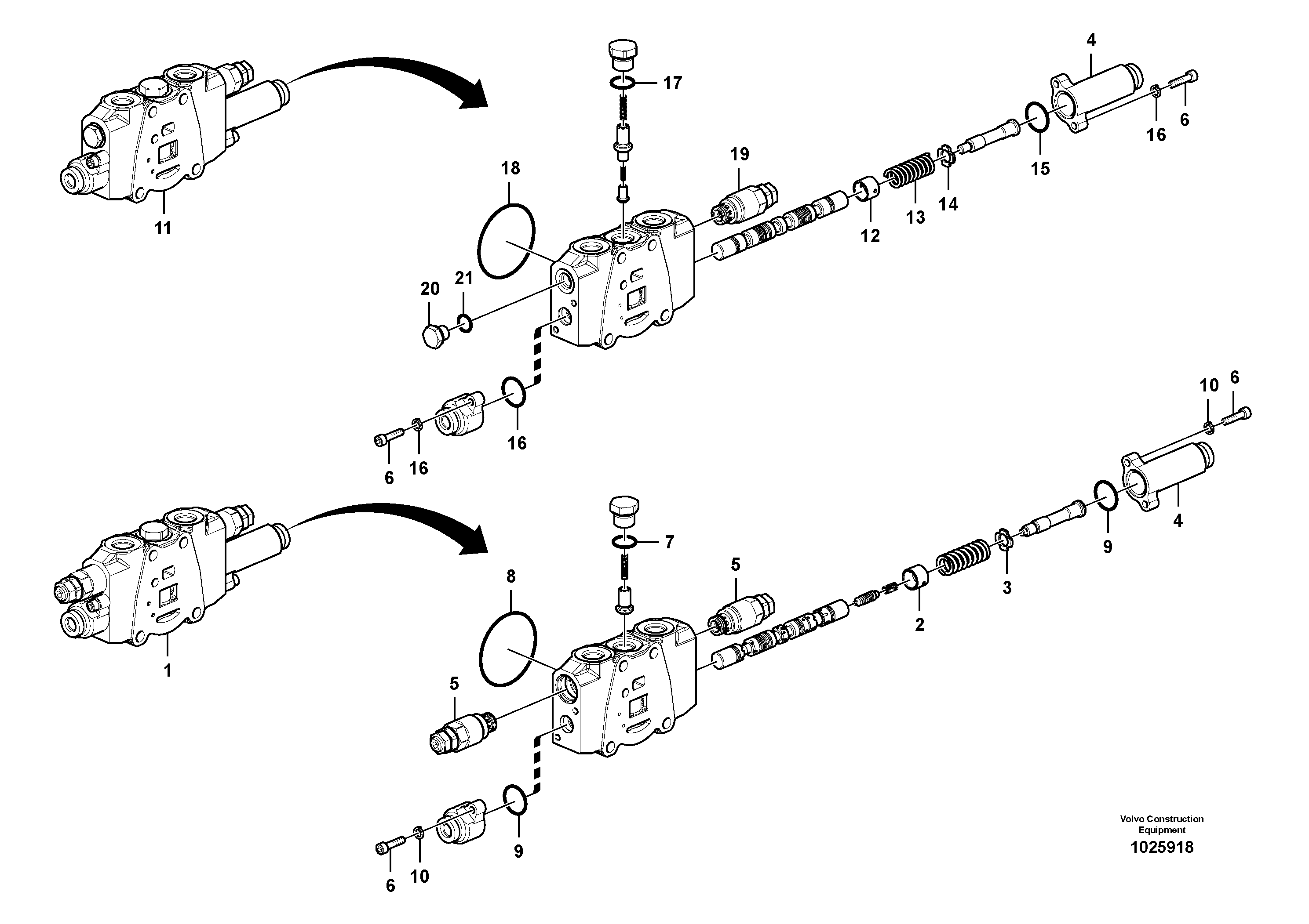 Microswitch VOE14587104 VOLVO