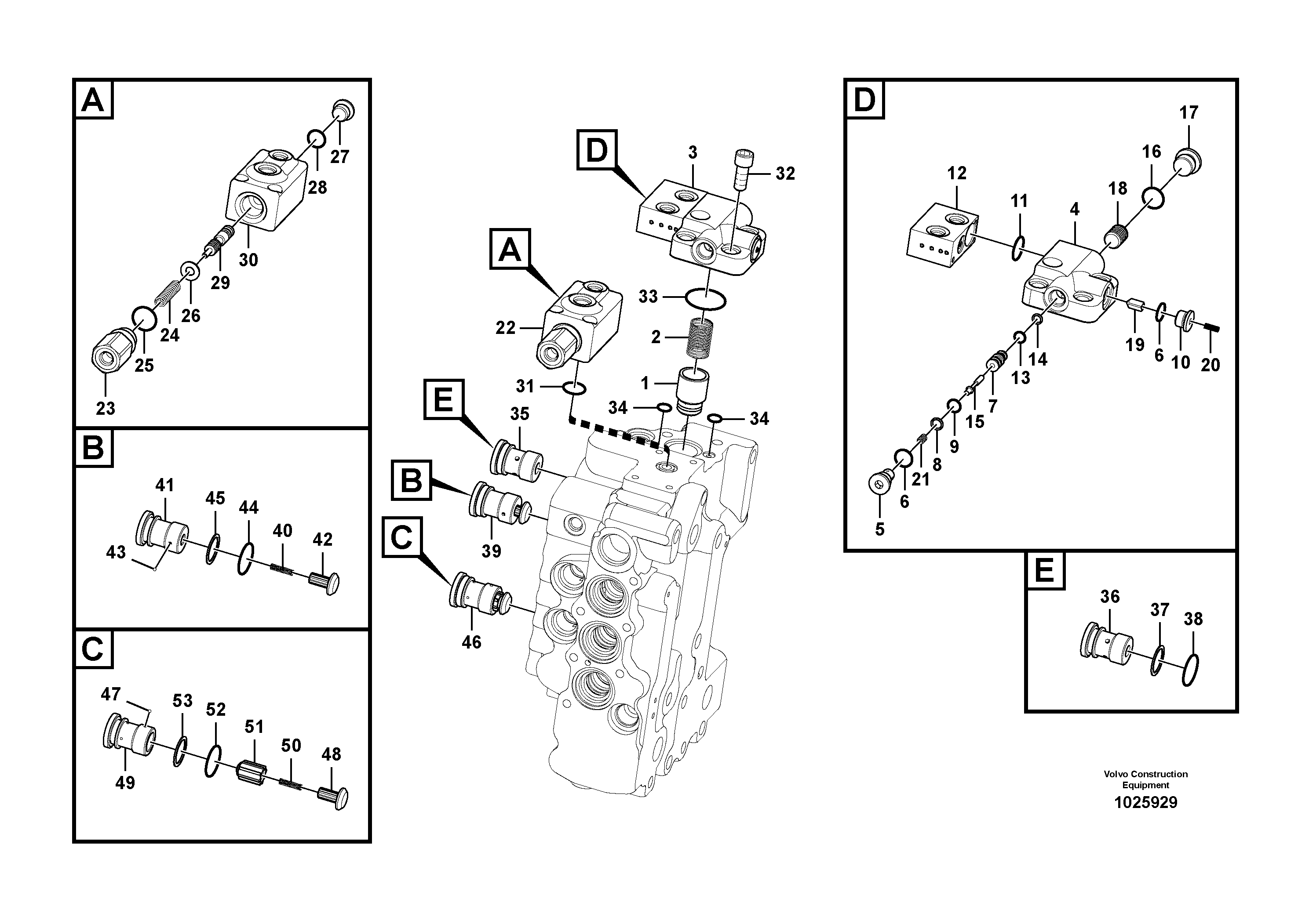 Rubber Clamp SA7273-10040 VOLVO