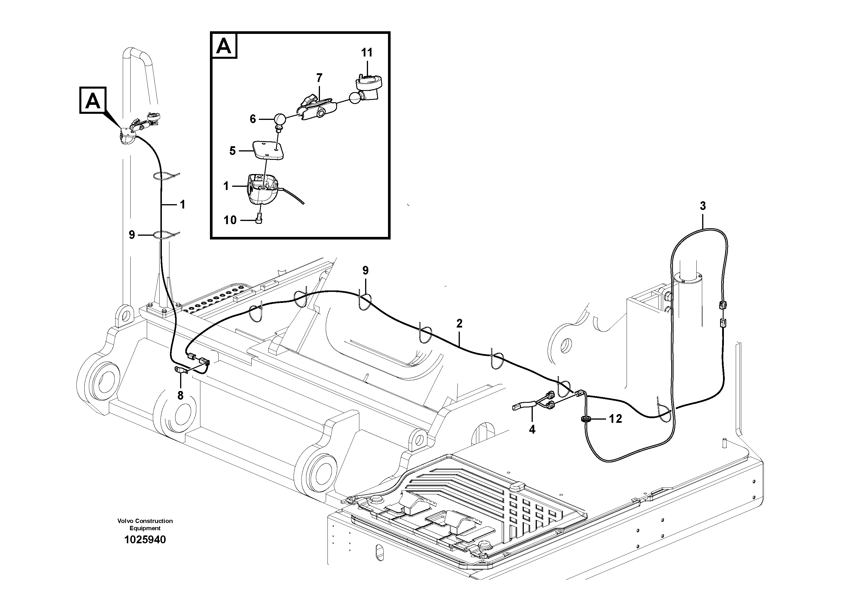 Support Leg VOE14609996 VOLVO